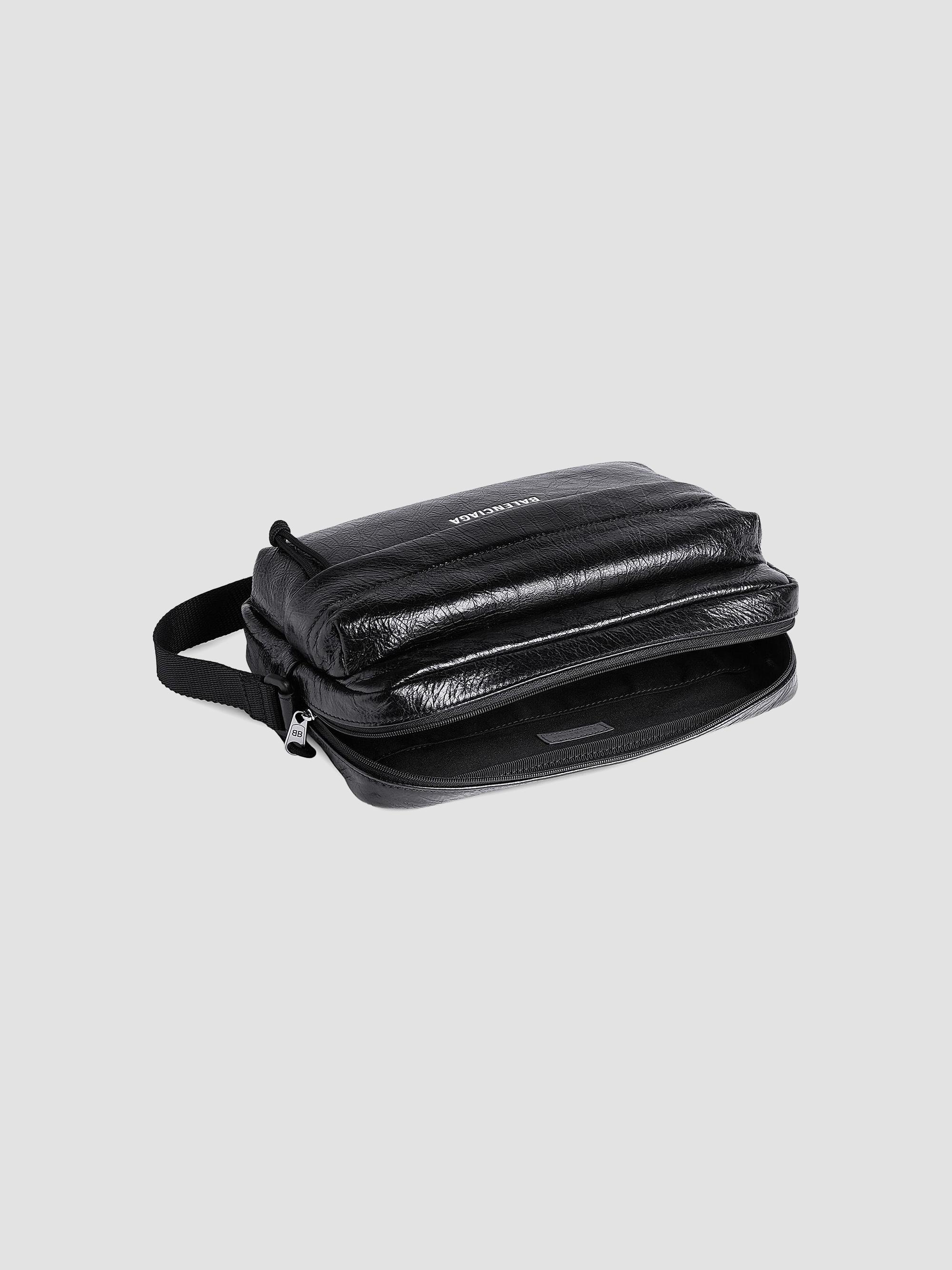 Balenciaga Men's Explorer Camera Bag - Black | Thumbnail 7