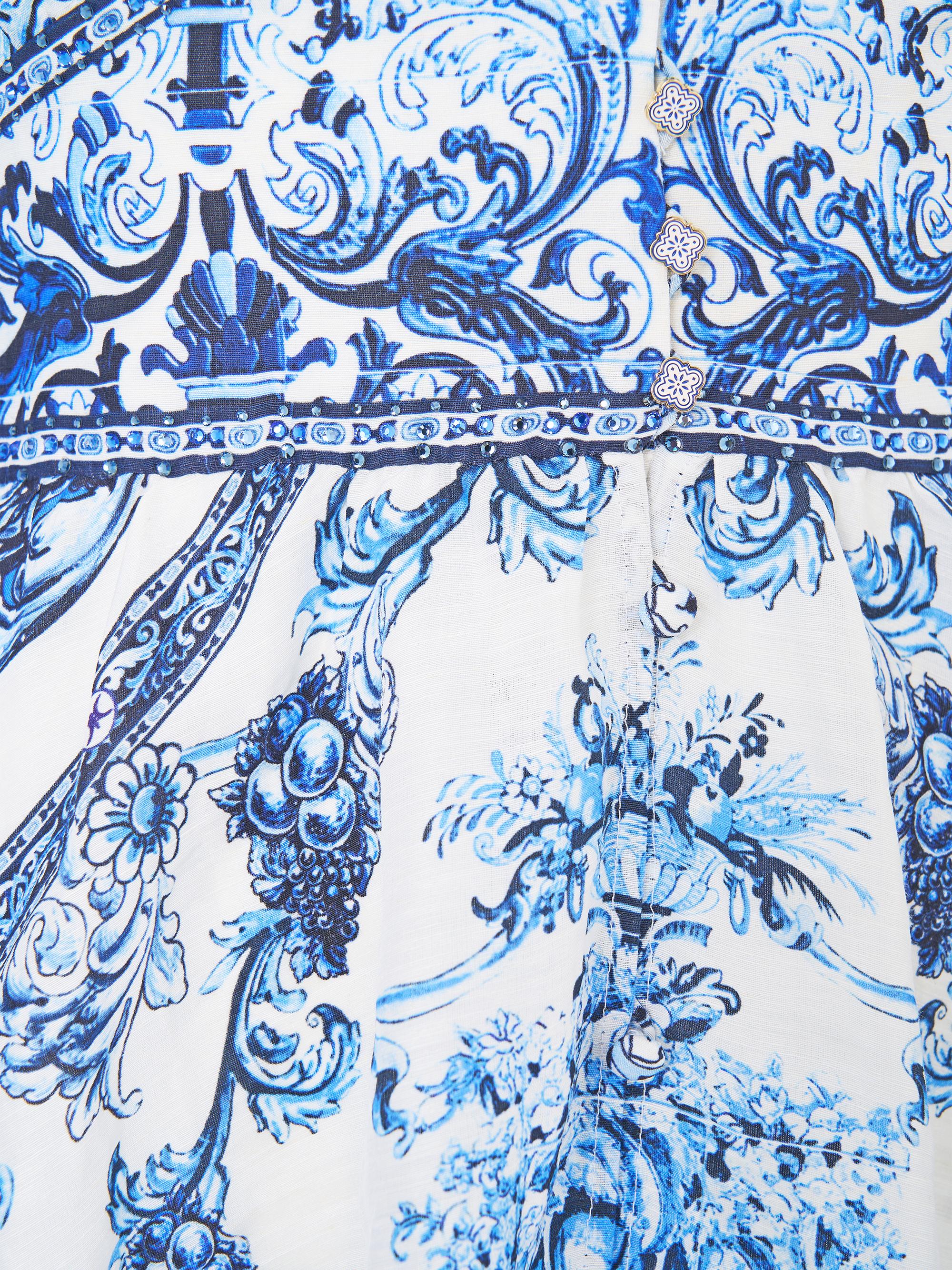 Camilla A Tiled Wonderland Printed Button-Front Maxi Dress | Saks Fifth ...