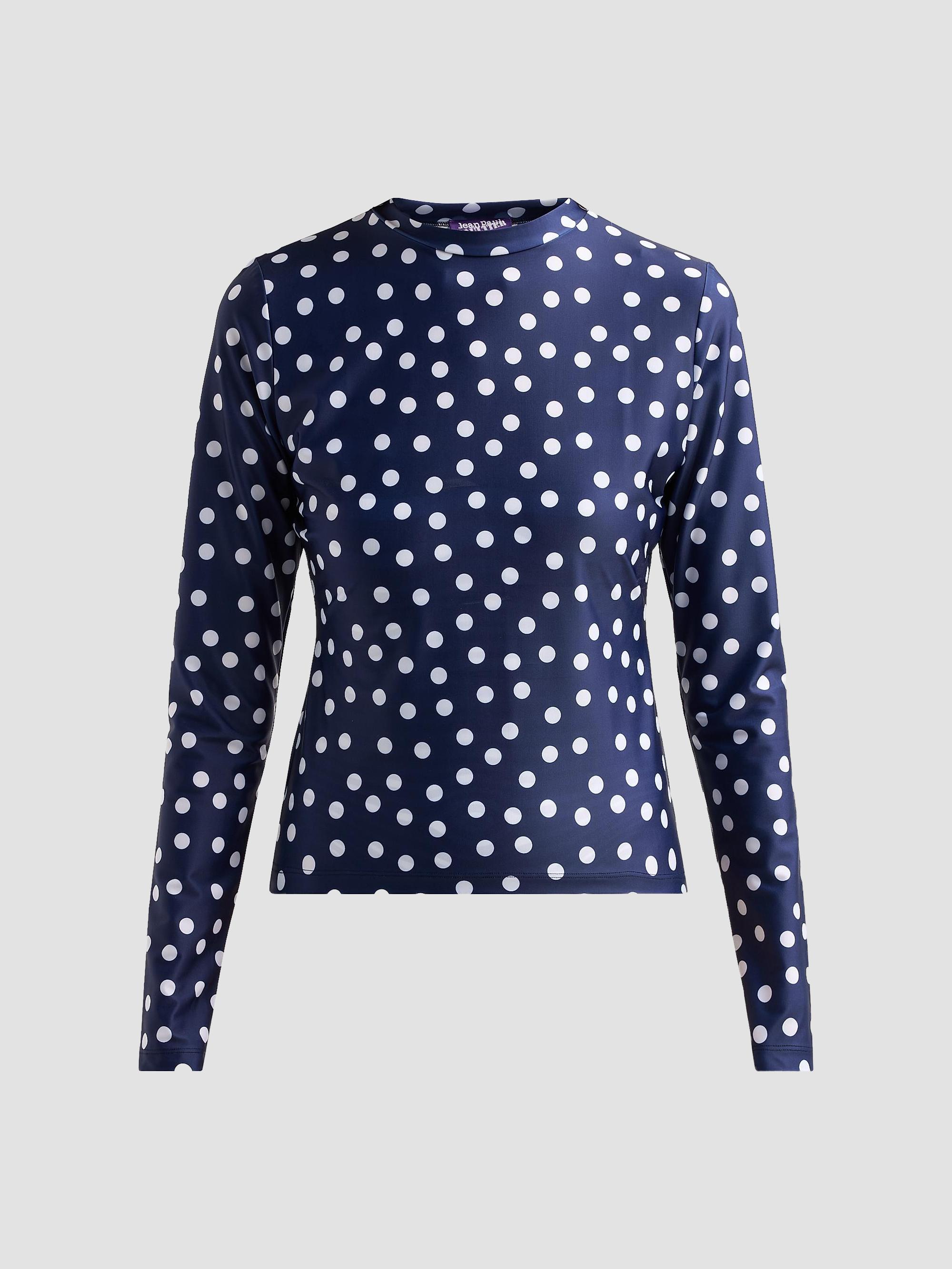 Jean Paul Gaultier Iconic Prints: The Dots Long-Sleeve Top | Saks