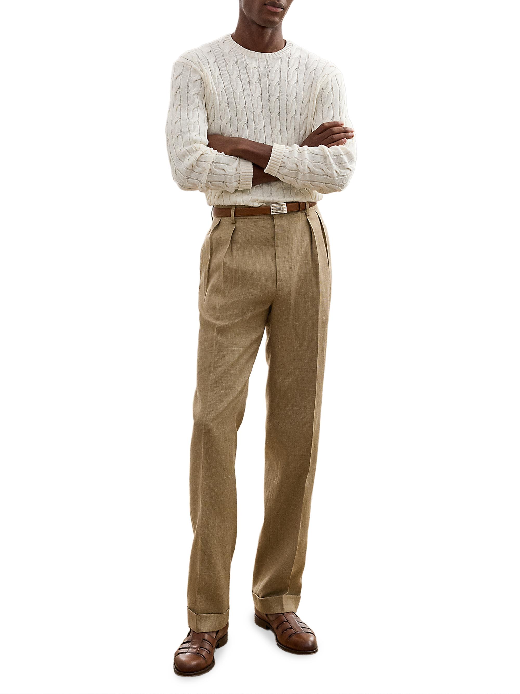 MAATEE&SONS TAILORED &PANTS 杢GLEN Ralph Lauren Purple Label Glenn Hand-Tailored Suit Trousers | Saks