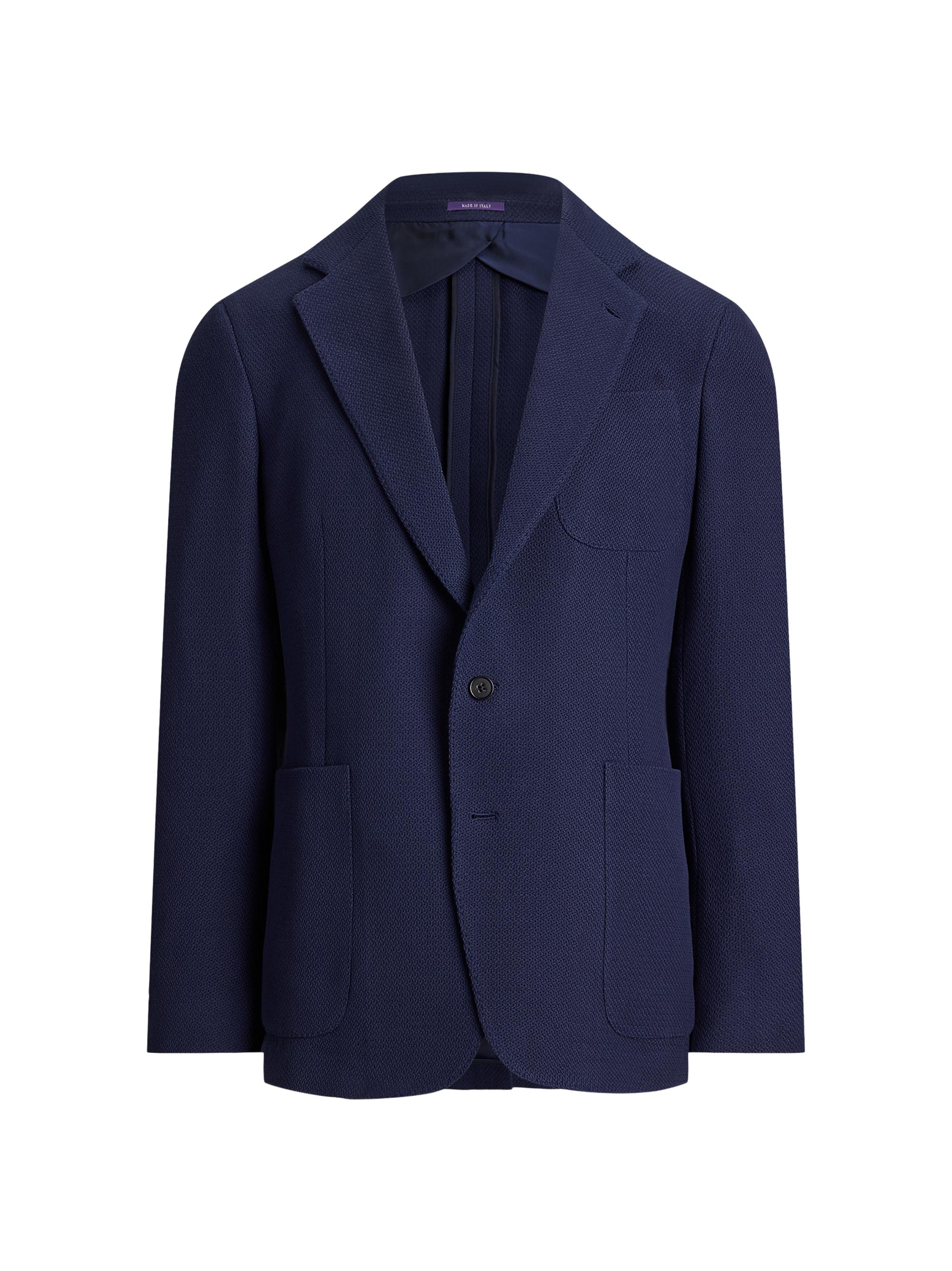 Ralph Lauren Purple Label Ripley Wool-Cashmere Four-Pocket Jacket