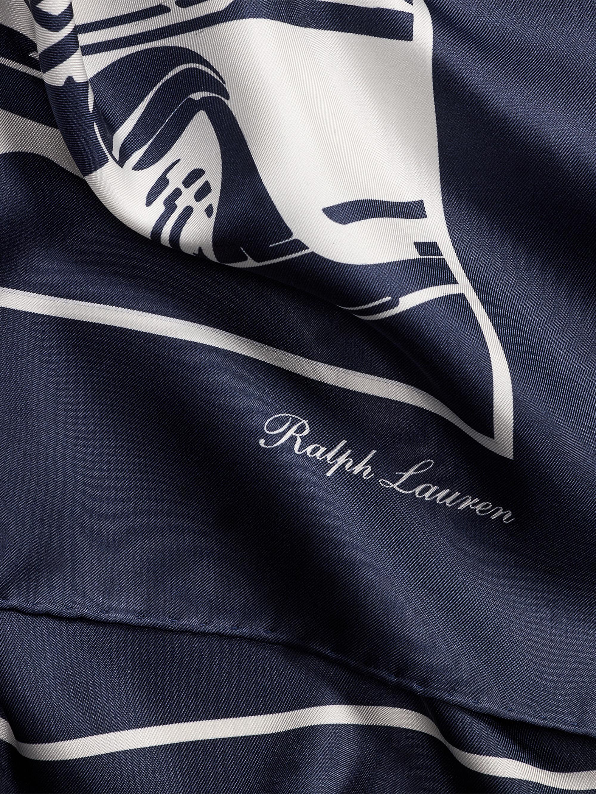 Ralph Lauren Purple Label Automobile Silk Square Scarf | Saks