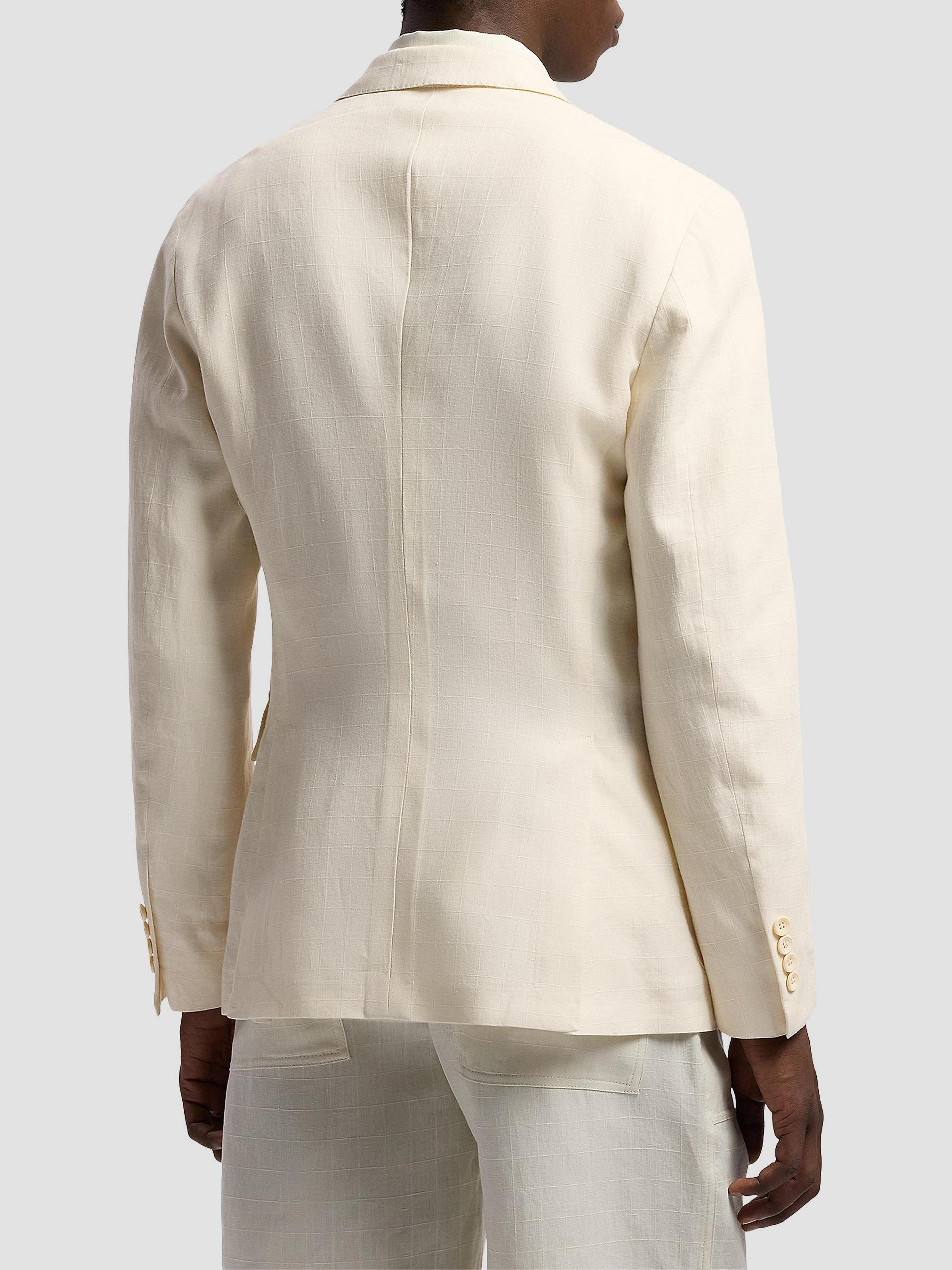 Ralph Lauren Purple Label Hadley Hand-Tailored Linen Suit Jacket
