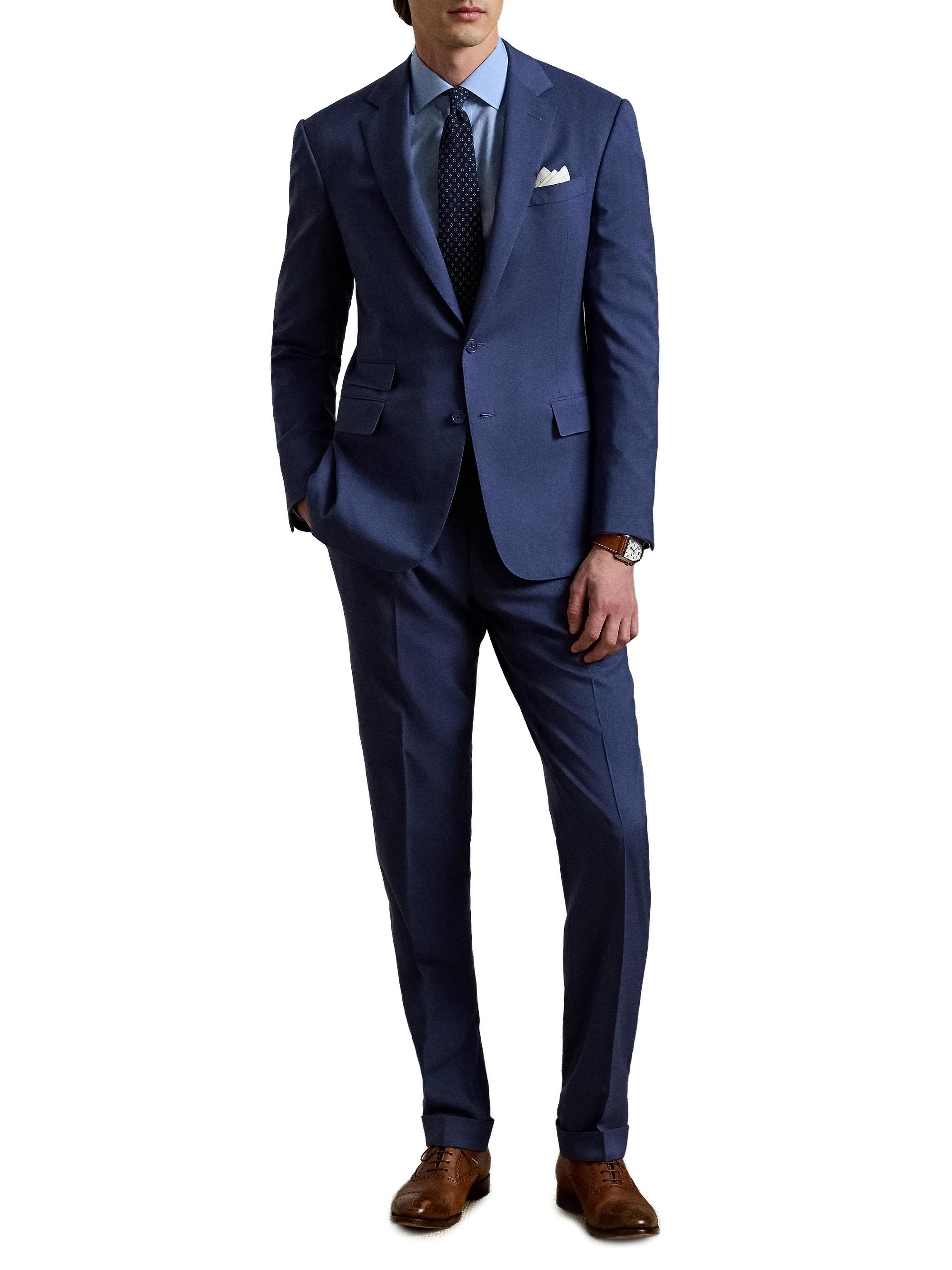 Ralph Lauren Purple Label Gregory Wool Single-Breasted Suit | Saks