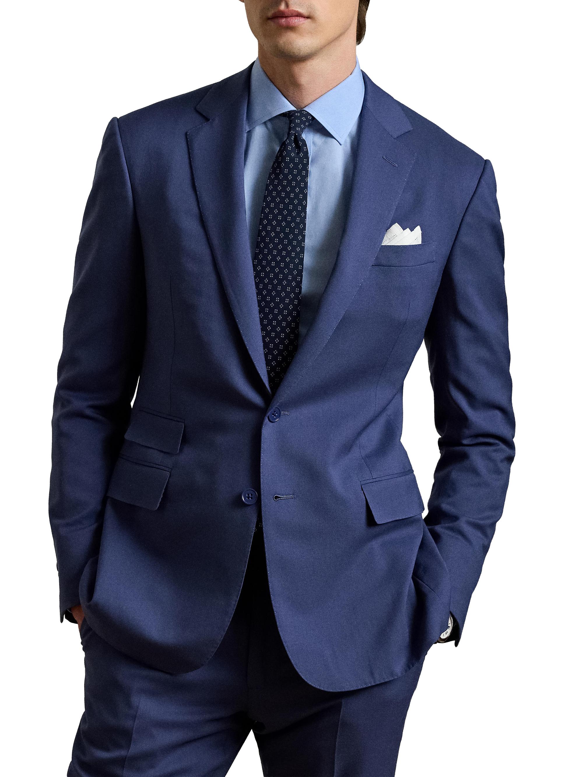 Ralph Lauren ネイビースーツ　150㎝ Ralph Lauren Purple Label Super 150s Wool 2-Piece Two-Button Suit