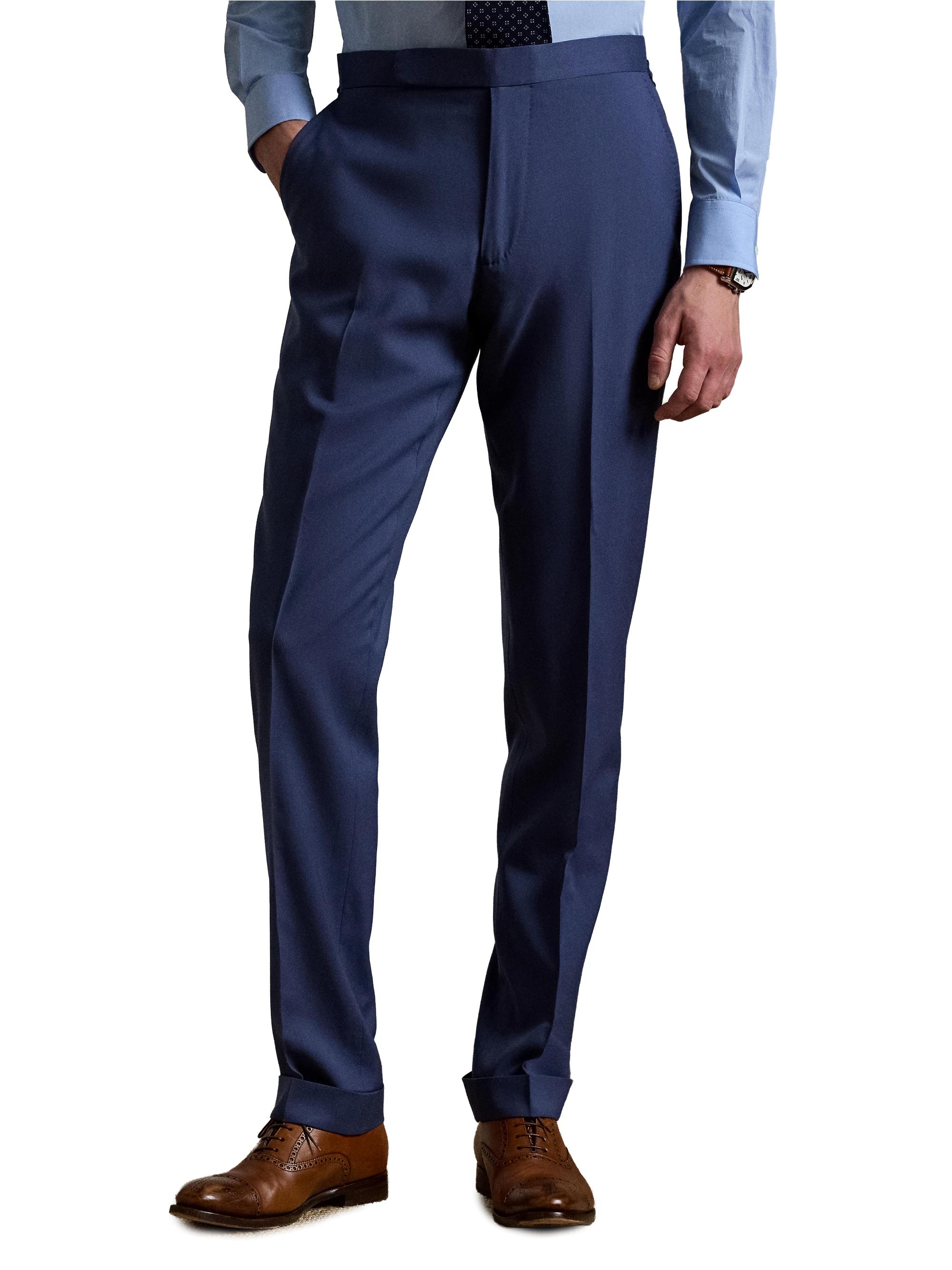Ralph Lauren ネイビースーツ　150㎝ Ralph Lauren Purple Label Super 150s Wool 2-Piece Two-Button Suit