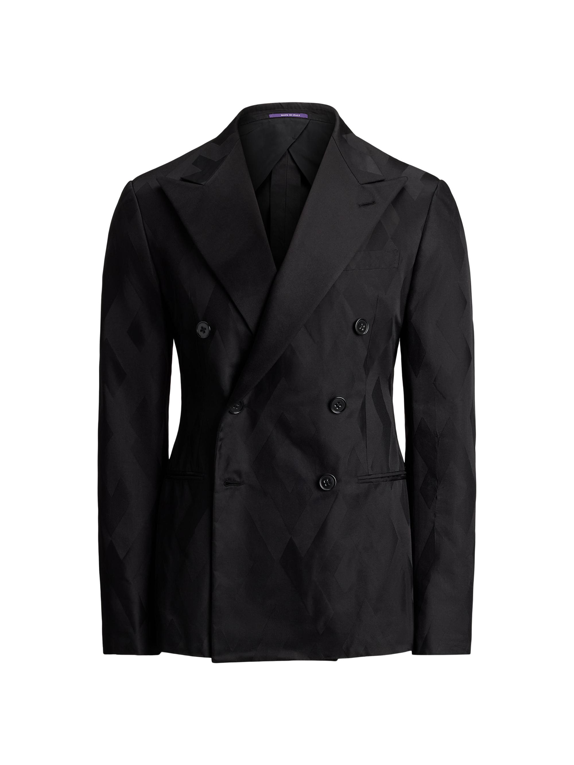 Ralph Lauren Purple Label Hadley Hand-Tailored Herringbone Jacket