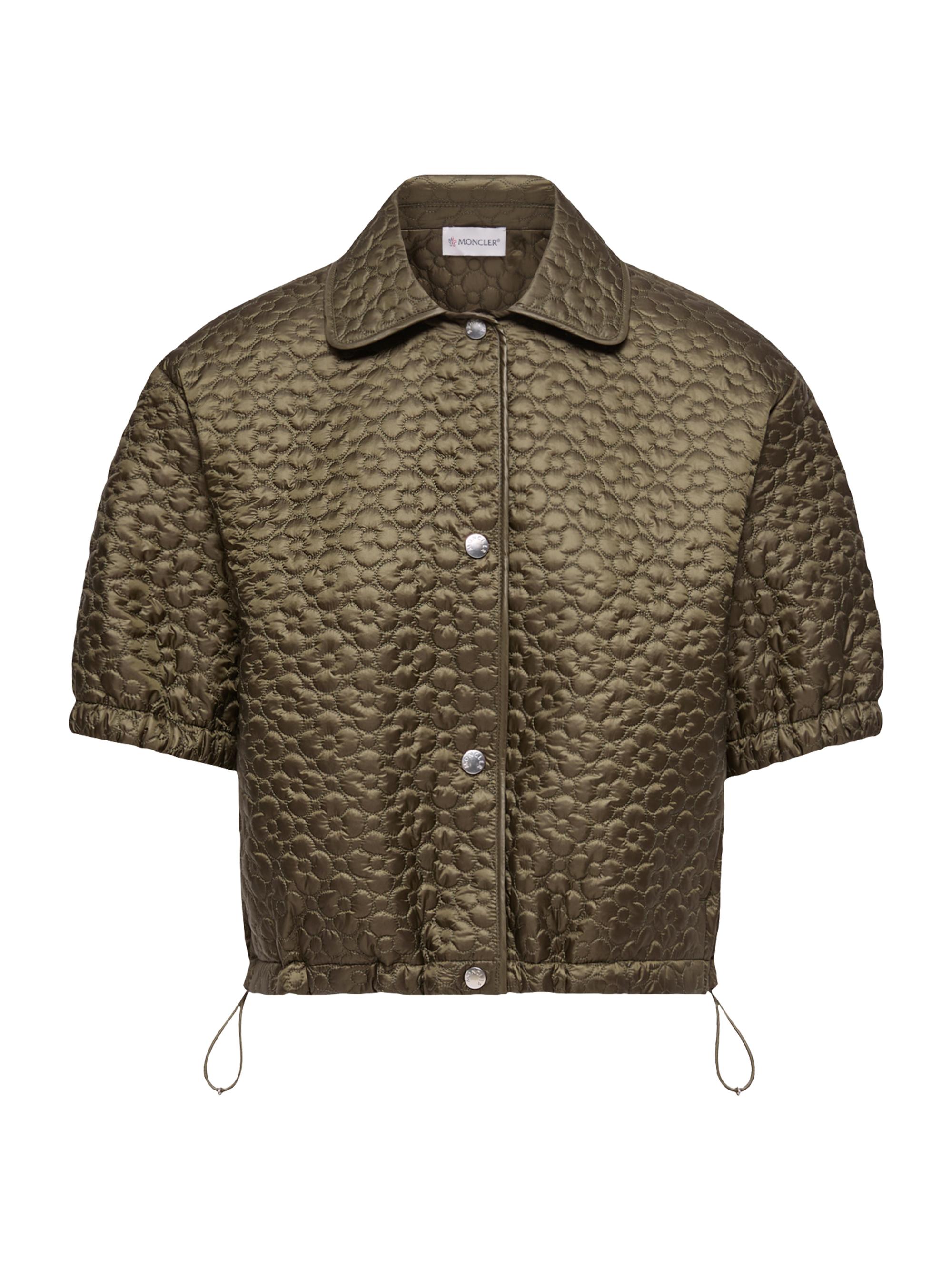 Moncler Women's Down-Filled Shirt - Olive Green