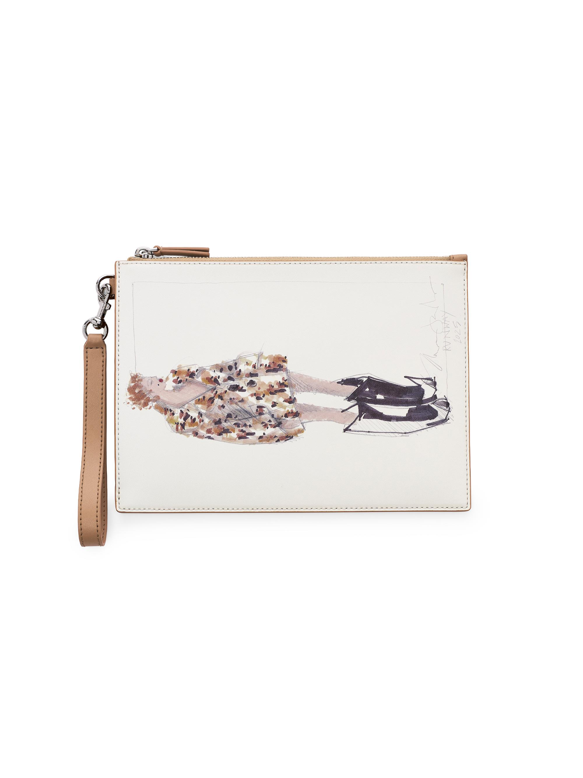 Marc Jacobs Women's The Runway Illustration Wristlet - Camel