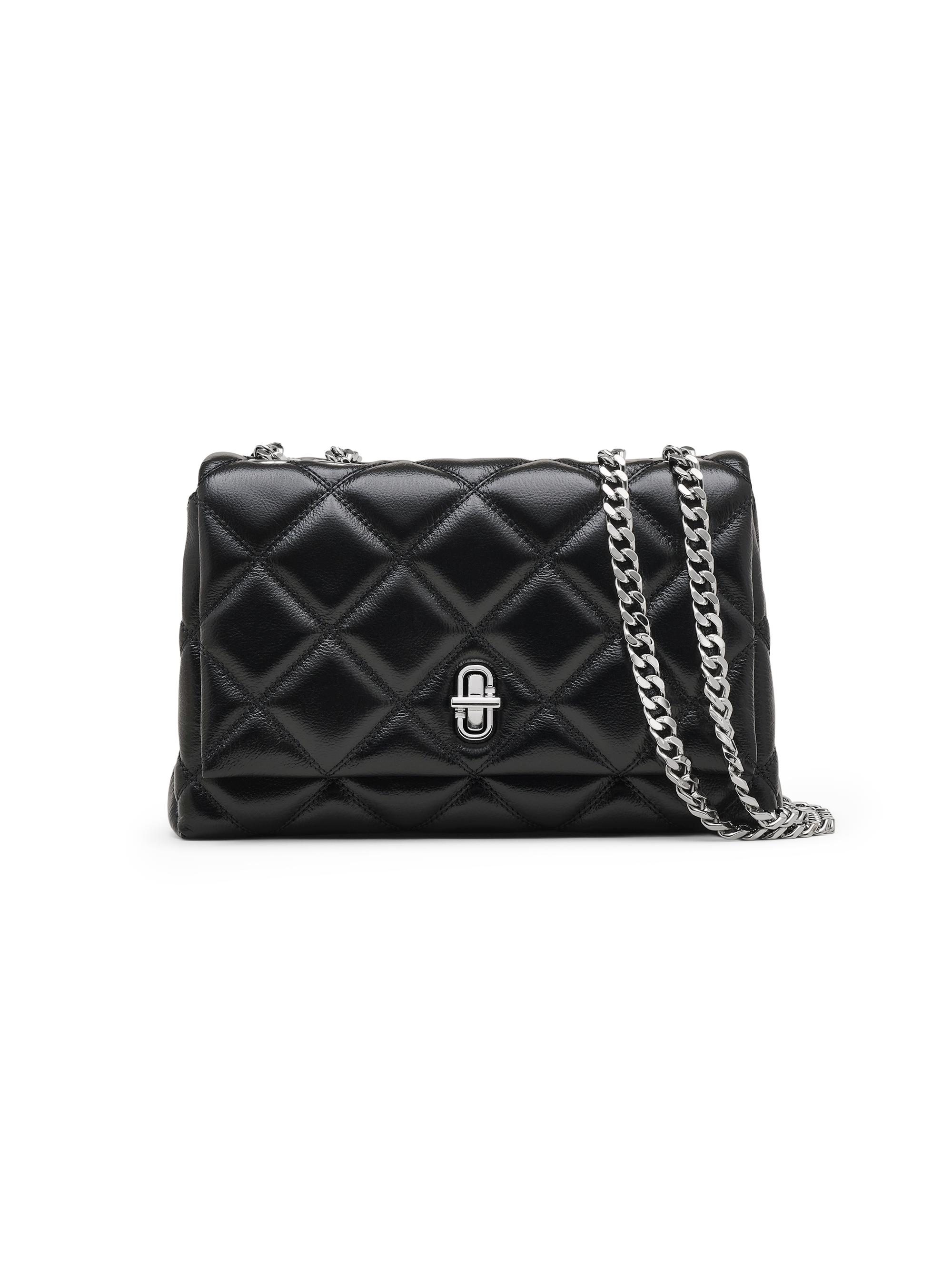 Marc Jacobs Women's The Slim Dual Quilted Convertible Shoulder Bag - Black