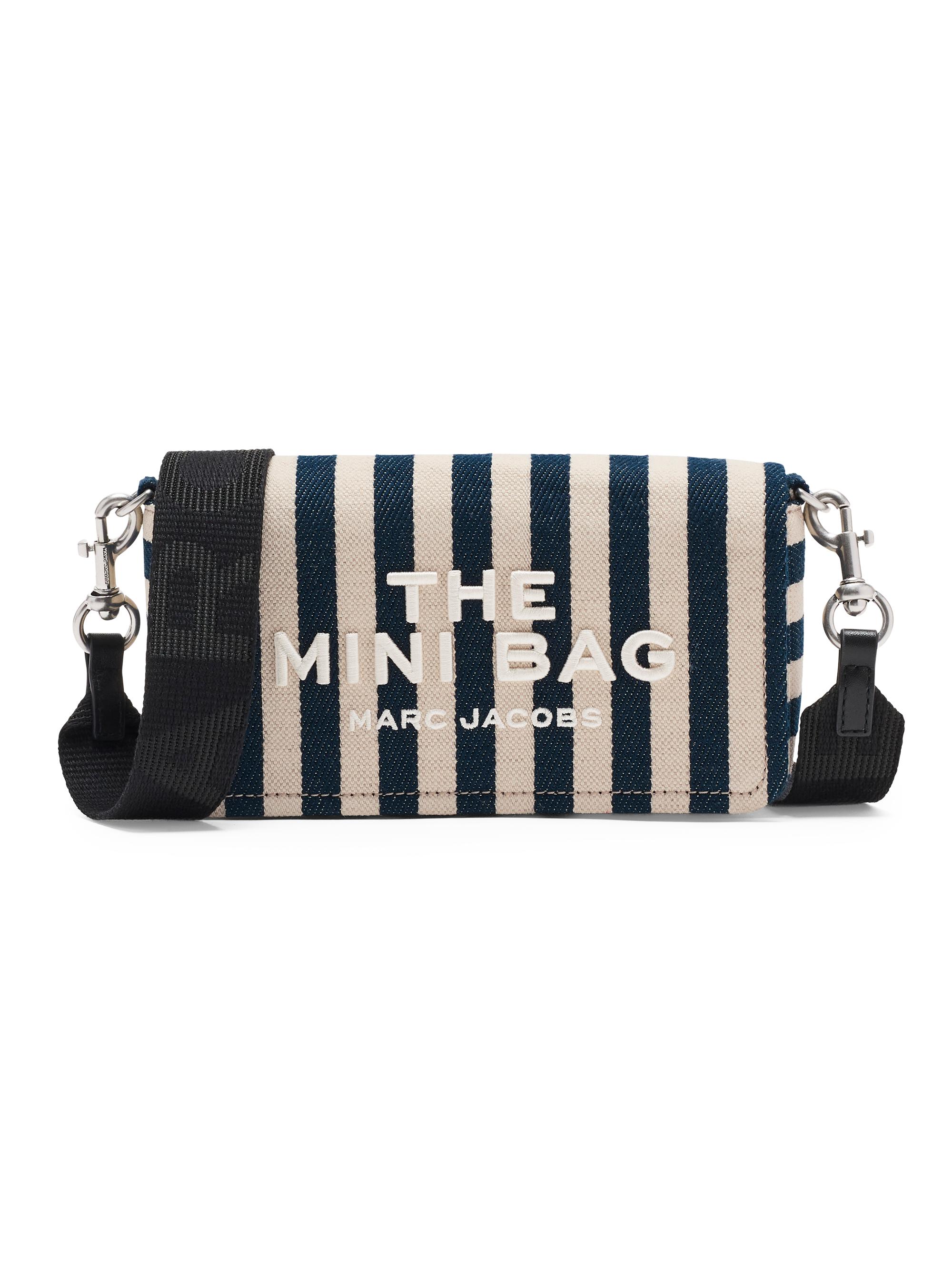 Marc Jacobs Women's The Stripe Canvas Mini Bag - Blue Sea Multi