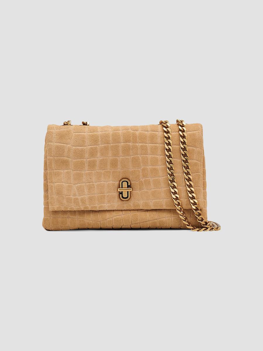 Marc Jacobs The Suede Croc Dual Convertible Shoulder Bag | Saks