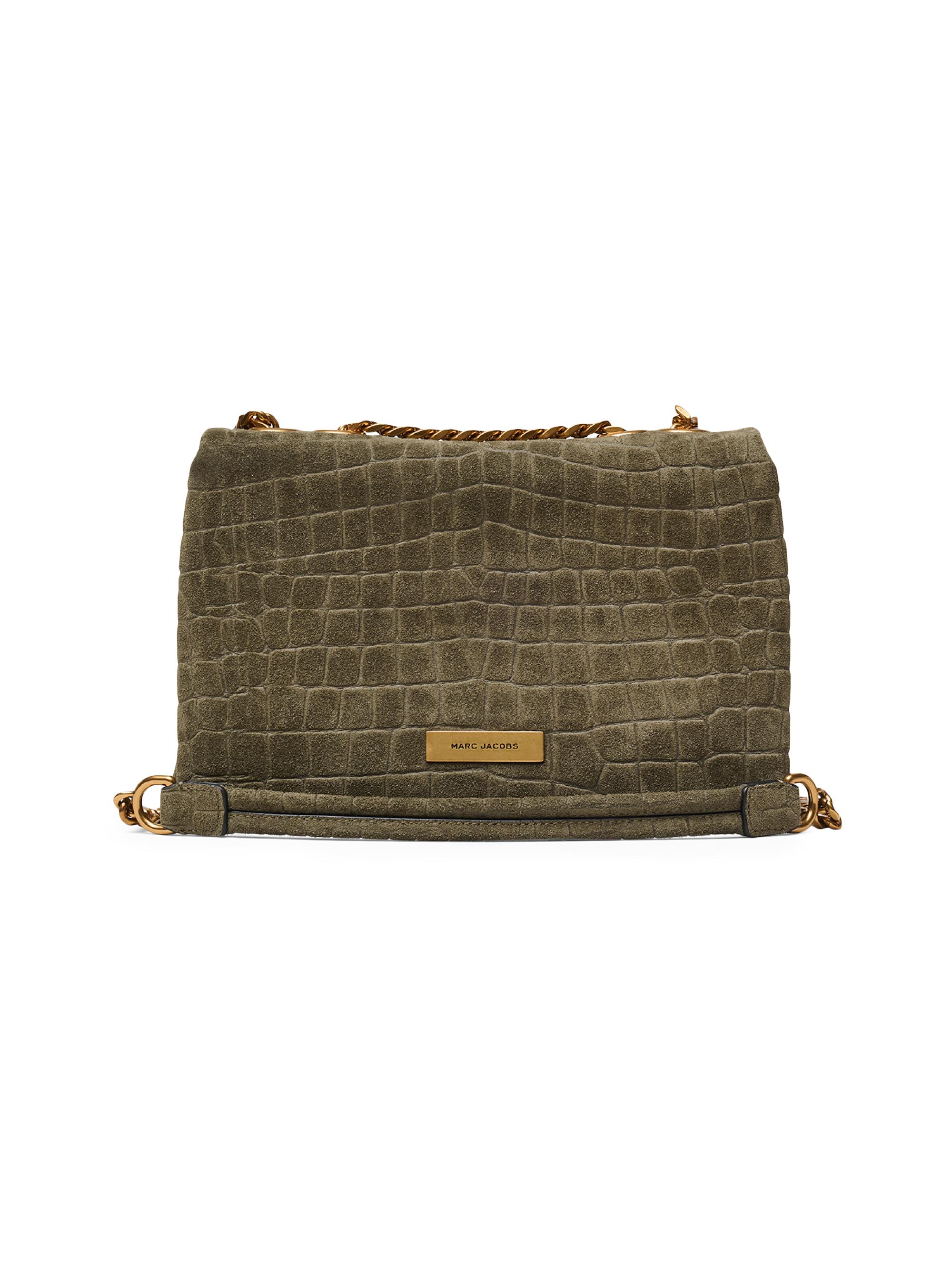 Marc Jacobs The Suede Croc Dual Convertible Shoulder Bag | Saks