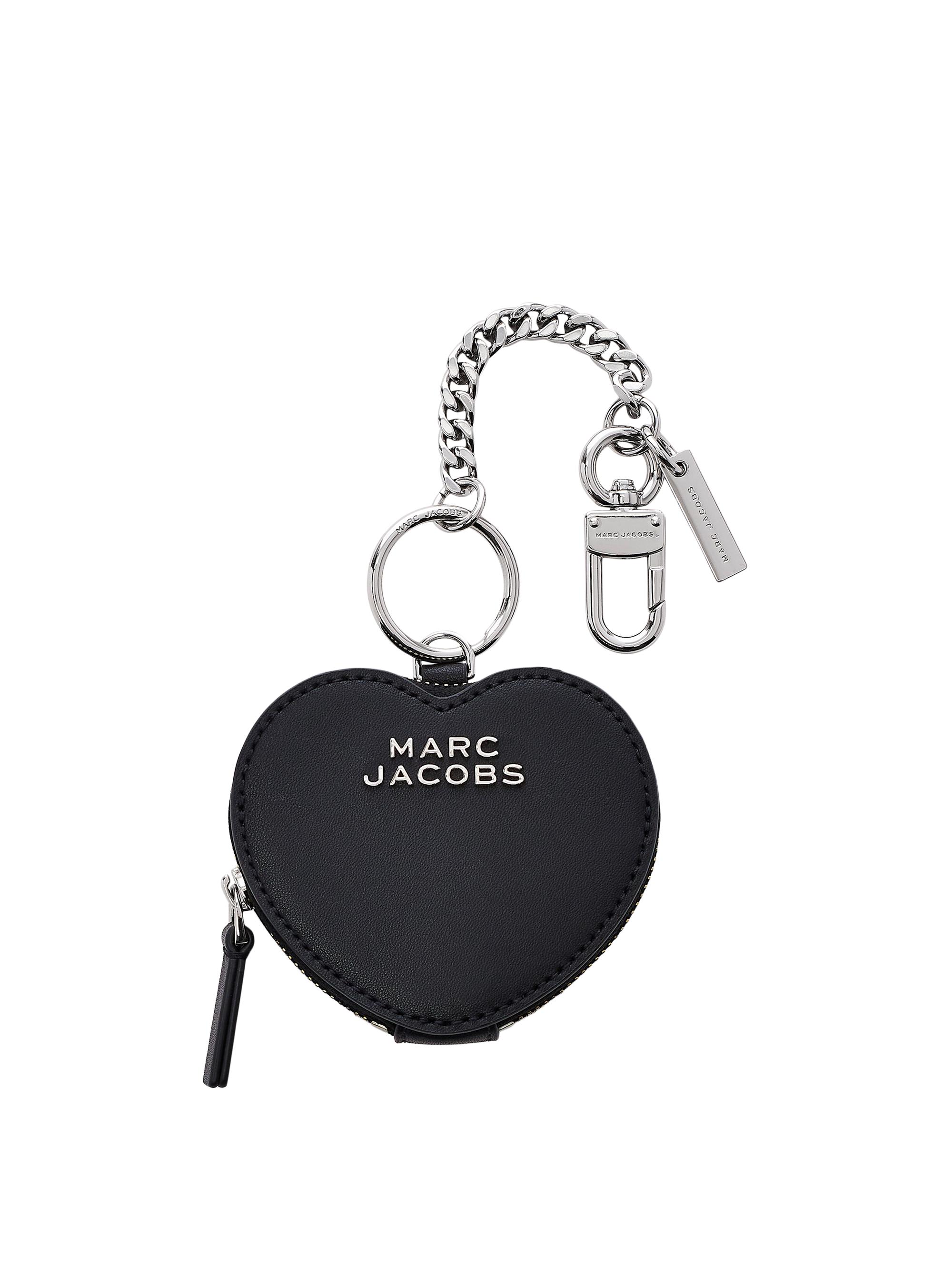 Marc Jacobs Women's The Heart Pouch Bag Charm - Black