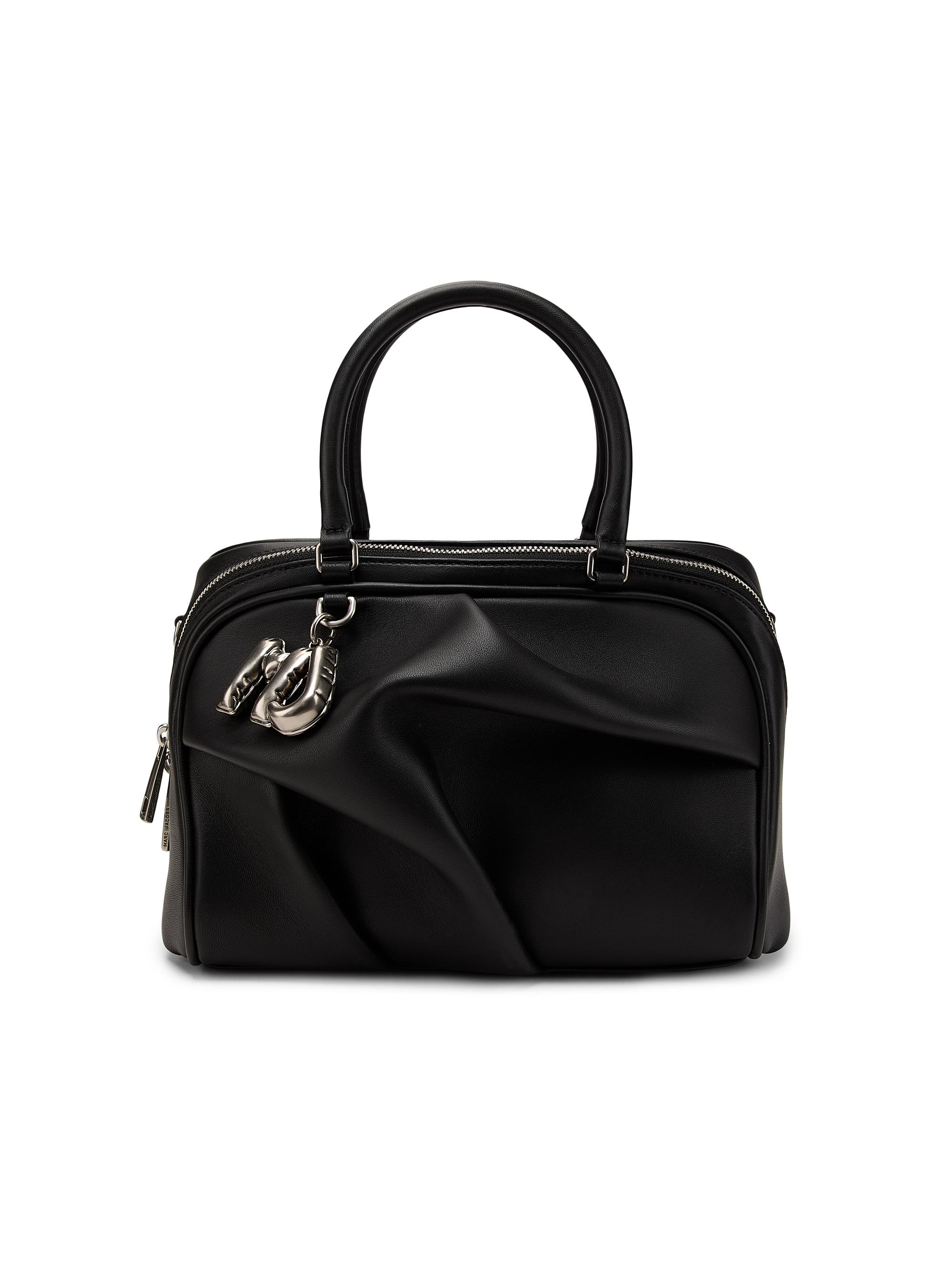 Marc Jacobs Women's The  Wave Leather Top Handle Bag - Black