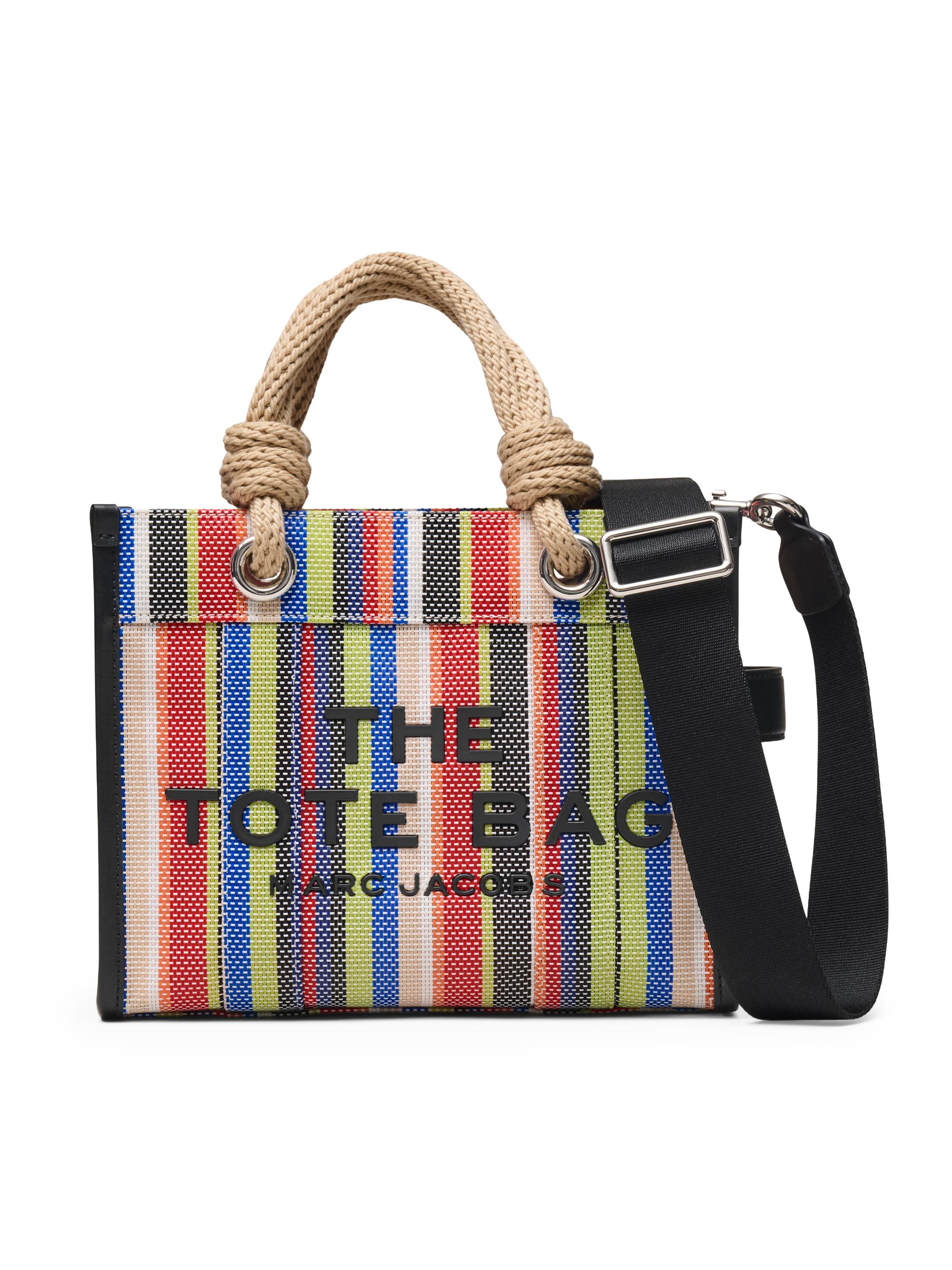 Marc Jacobs Women's The Stripe Mesh  Tote Bag - Red Multi