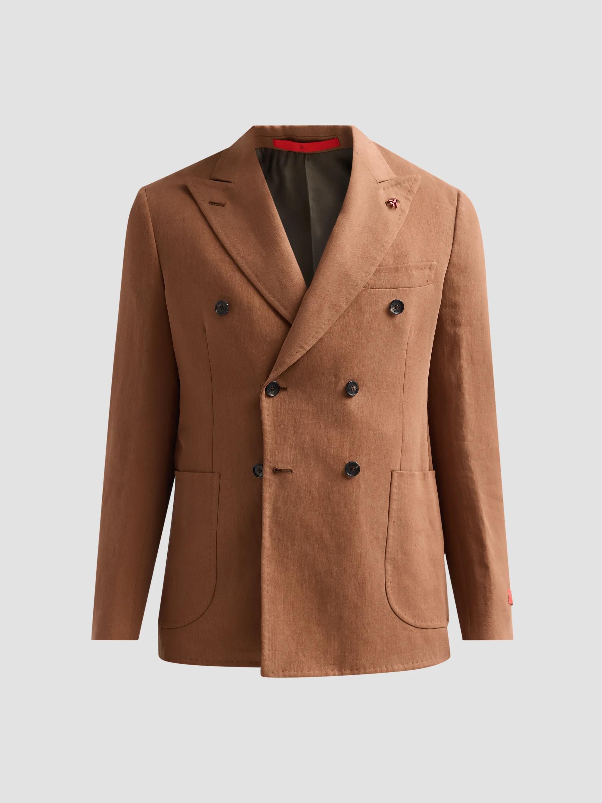 Isaia Ross Camel Hair Overcoat | Saks Fifth Avenue
