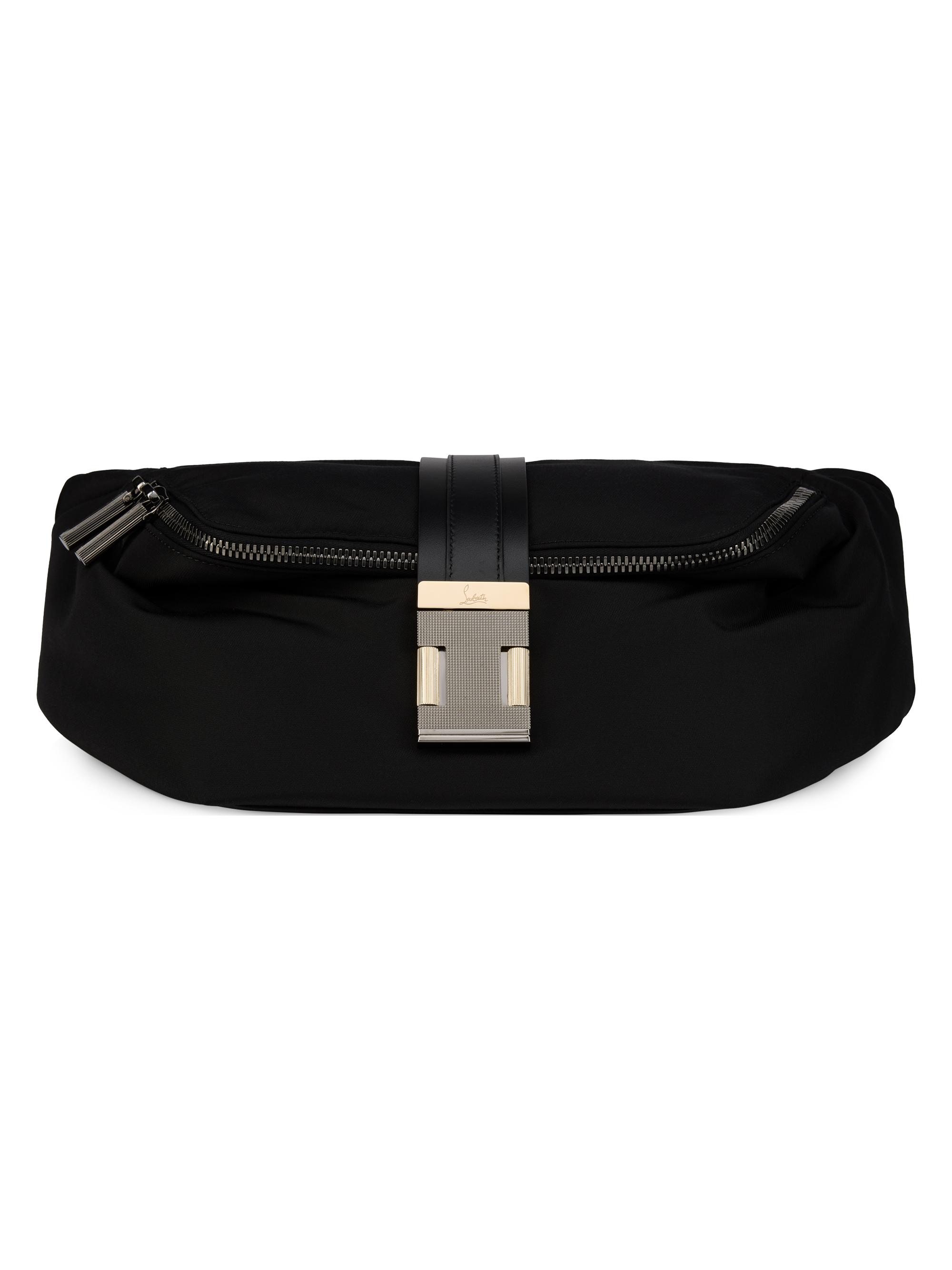 Christian Louboutin Men's Nox Nylon Small Belt Bag - Black