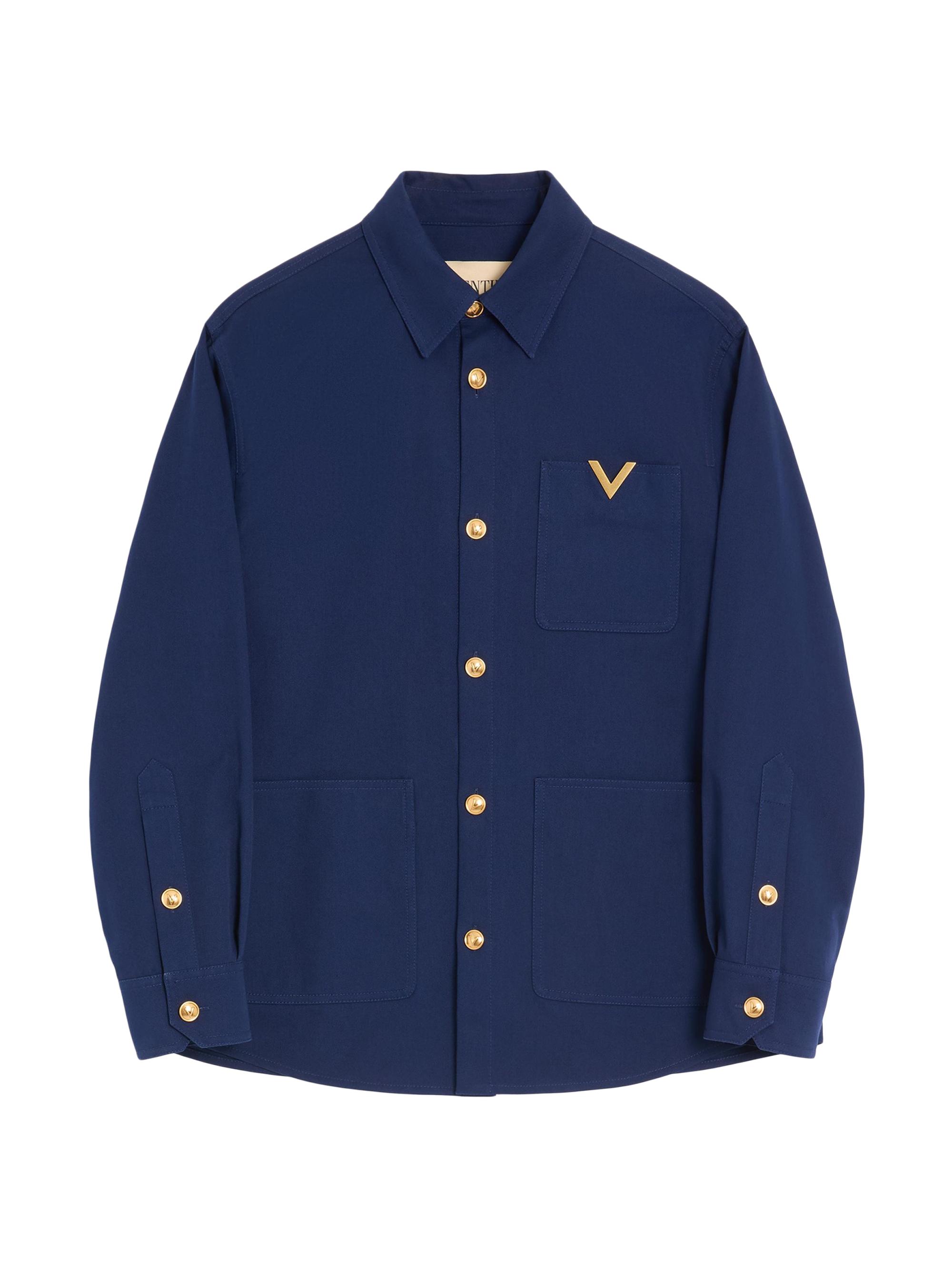 12 Valentino Garavani Wジャケット濃紺カシミア46 12 Valentino Garavani Wジャケット濃紺カシミア46