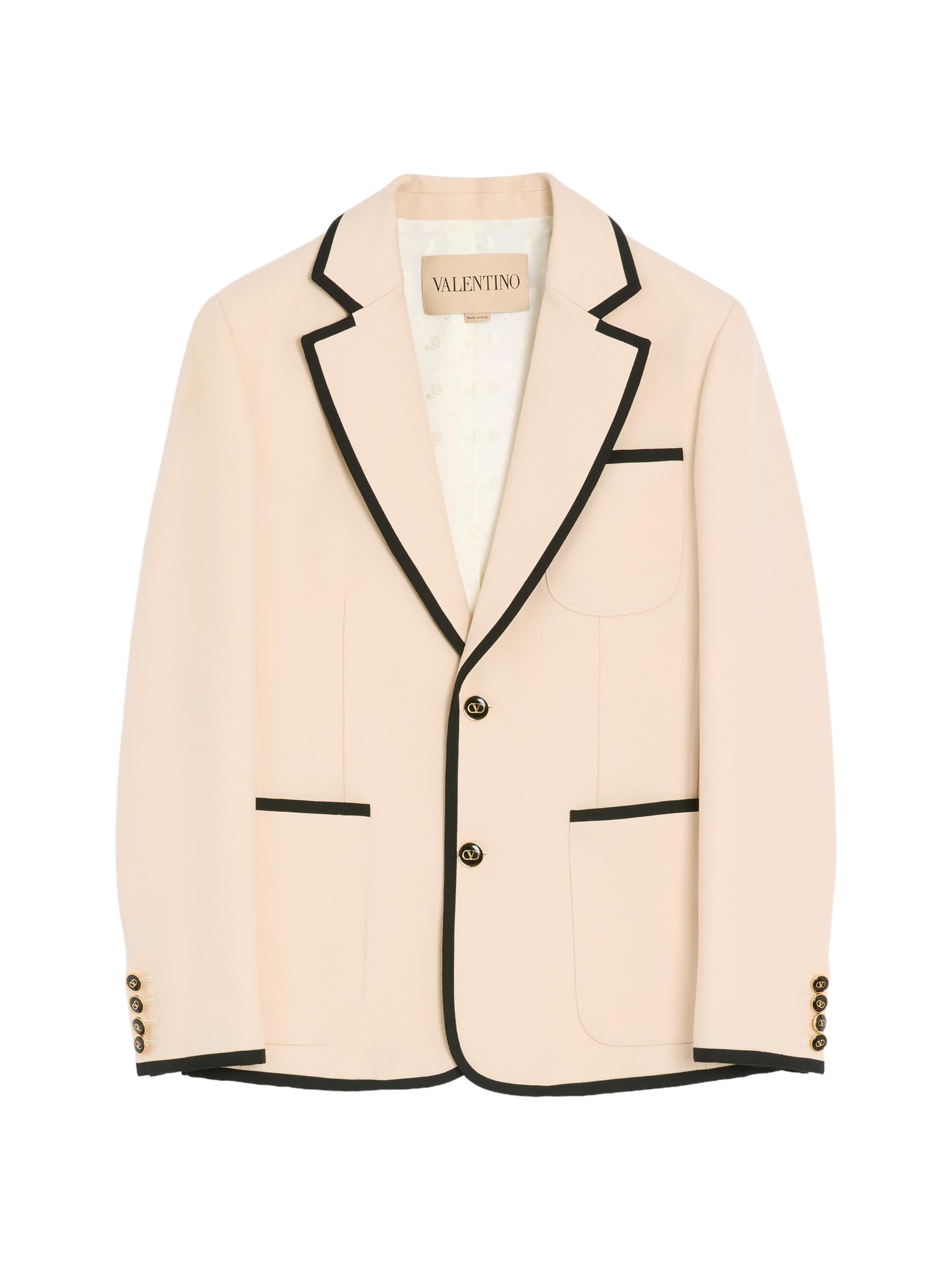 Valentino Garavani Single-Breasted Wool Gabardine Jacket | Saks