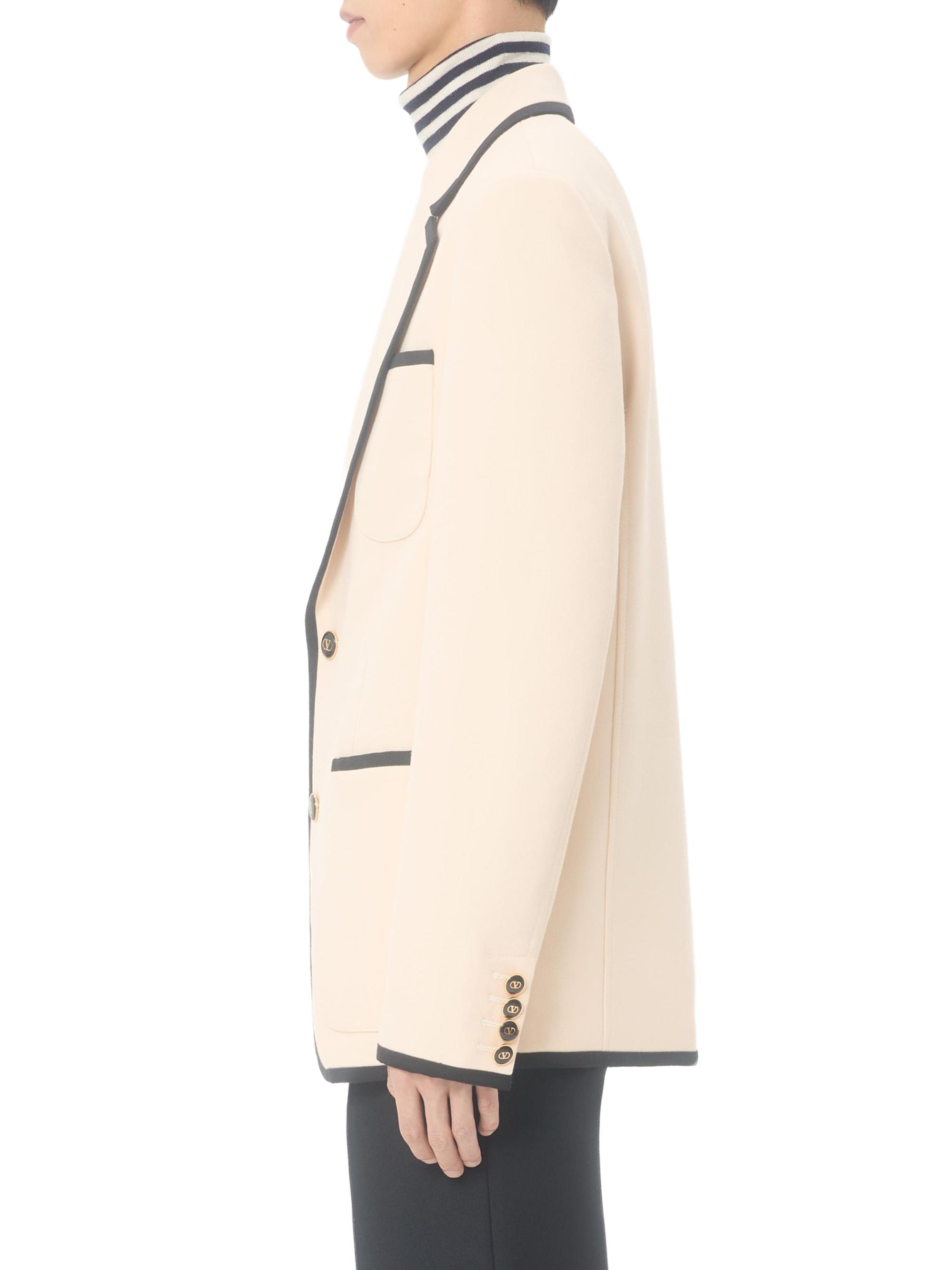 ジャケット・アウター vintage valentino garavani wool jacket Valentino Garavani Single-Breasted Wool Gabardine Jacket | Saks