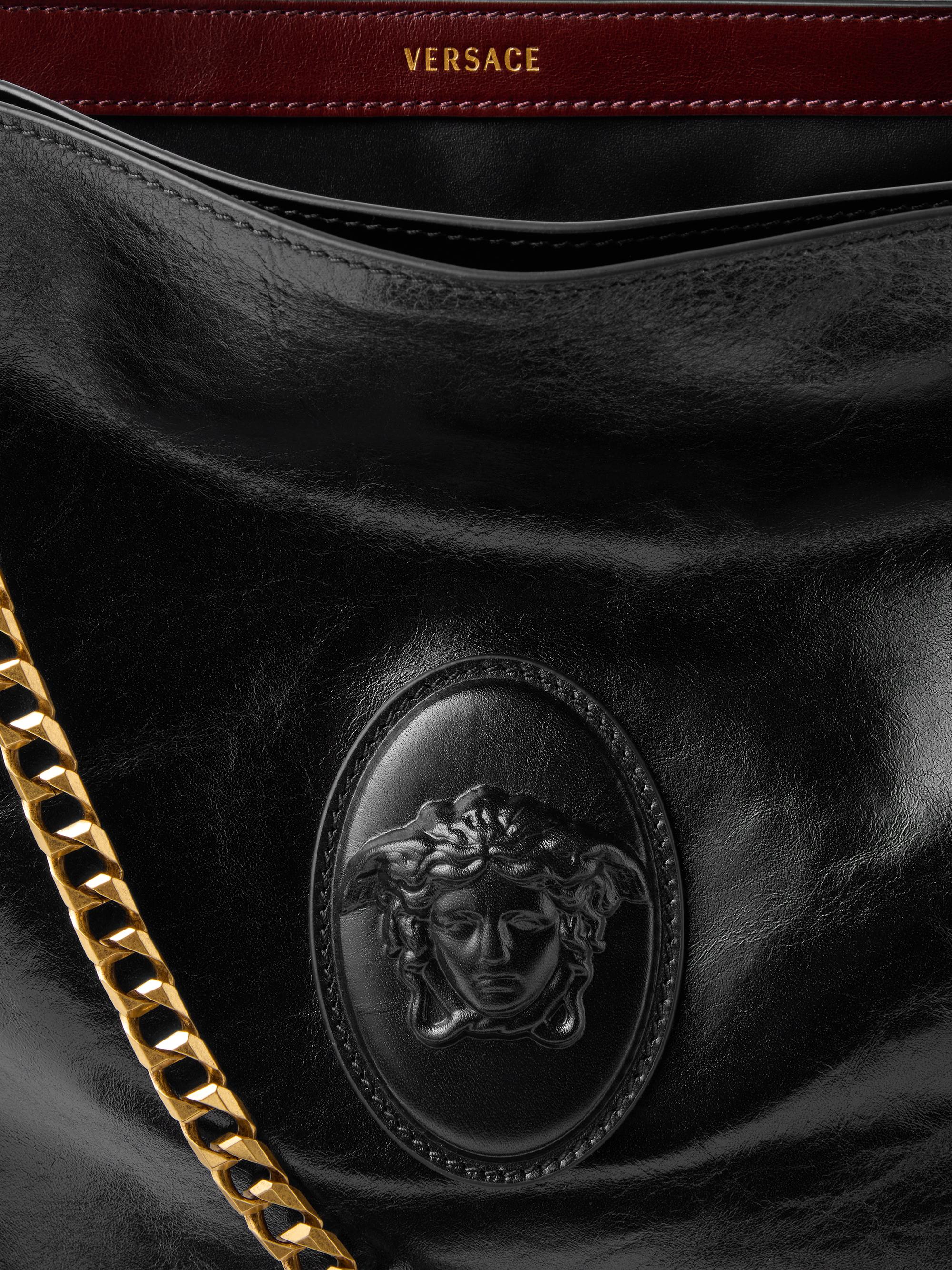 Versace La Vacanza Cabine Leather Shoulder Bag | Saks Fifth Avenue