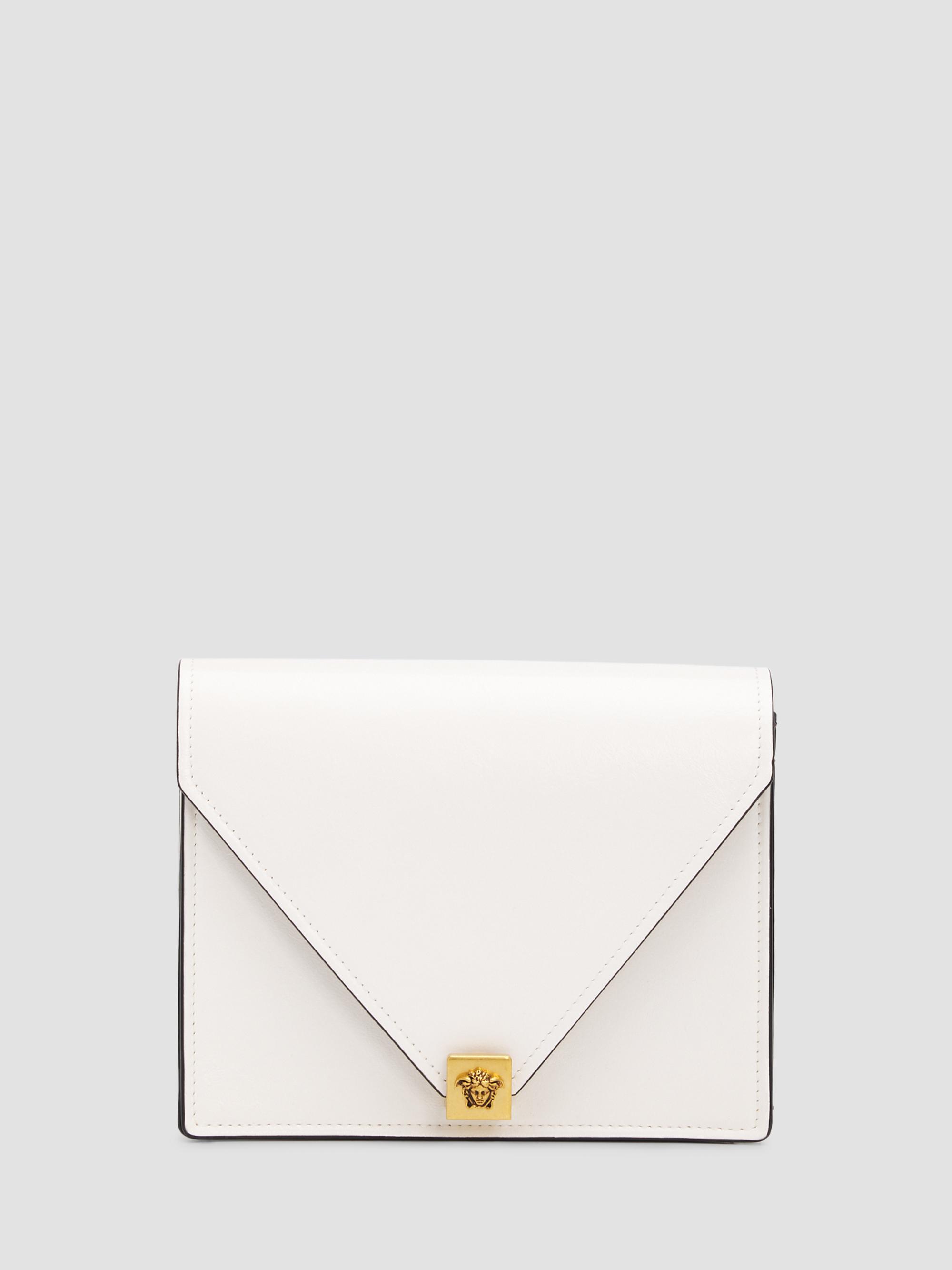Versace Women's Severine Leather Mini Bag - White Gold | Thumbnail 9