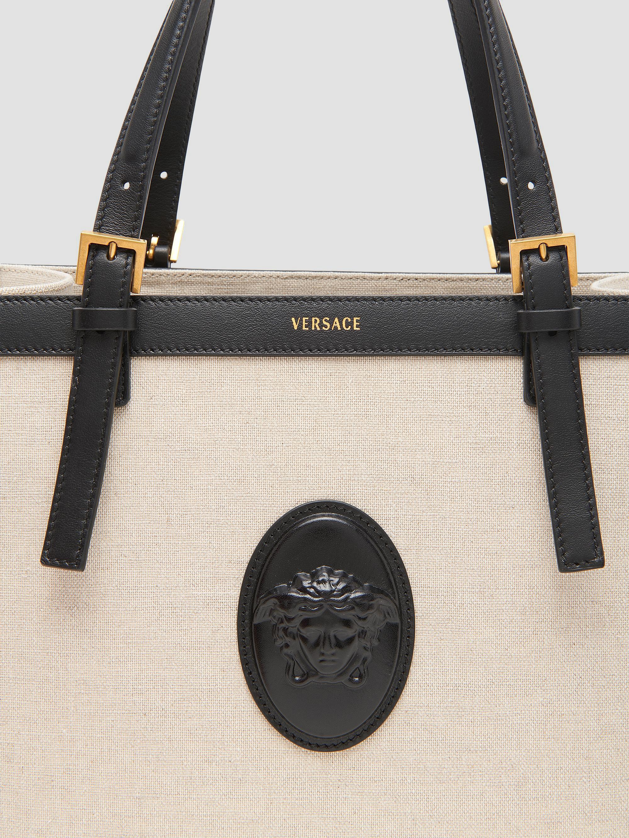 Versace Rivière Canvas Tote | Saks Fifth Avenue