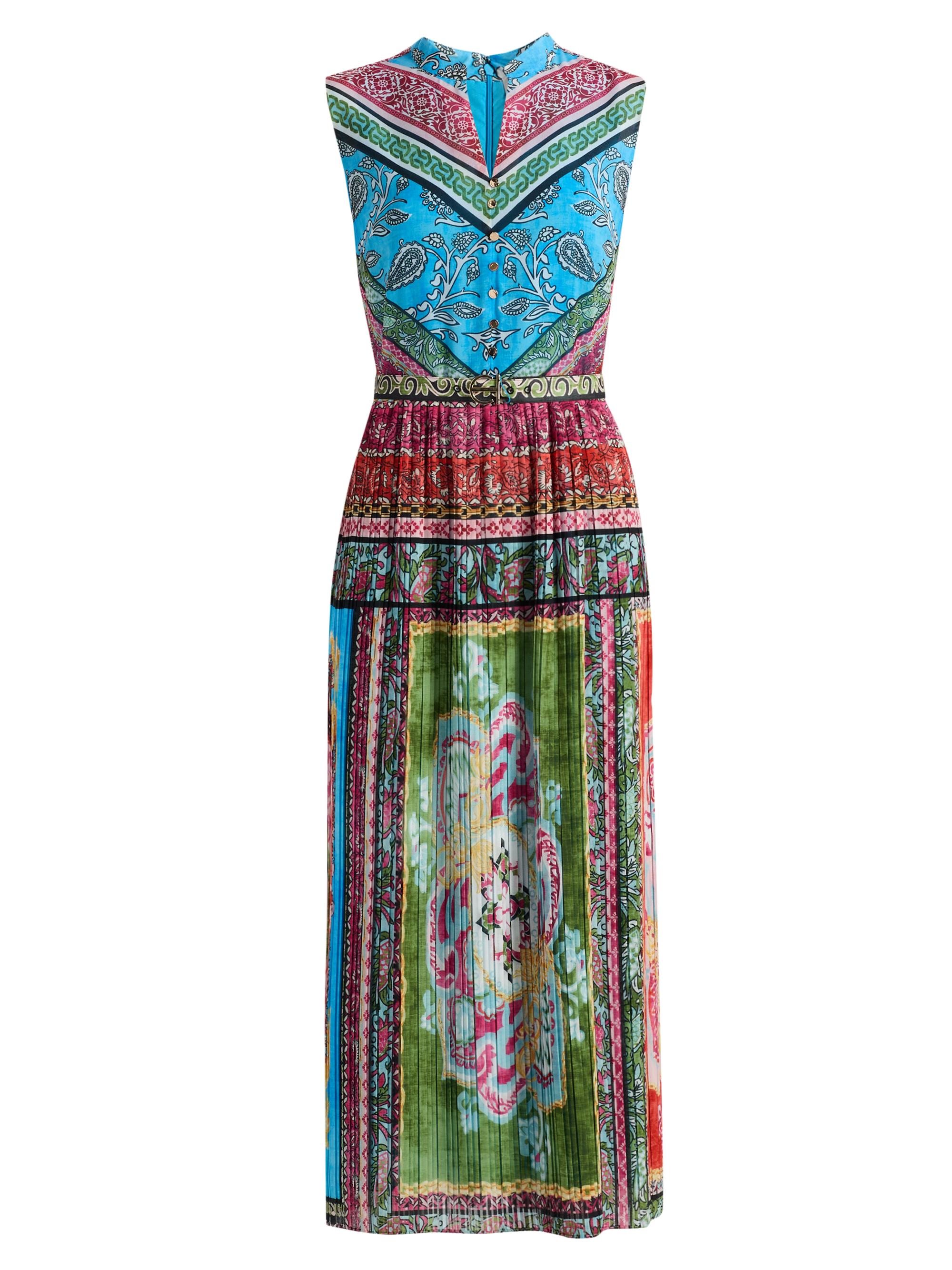 Elie Tahari Women's The Adira Chiffon Midi-Dress - Kaleidoscope