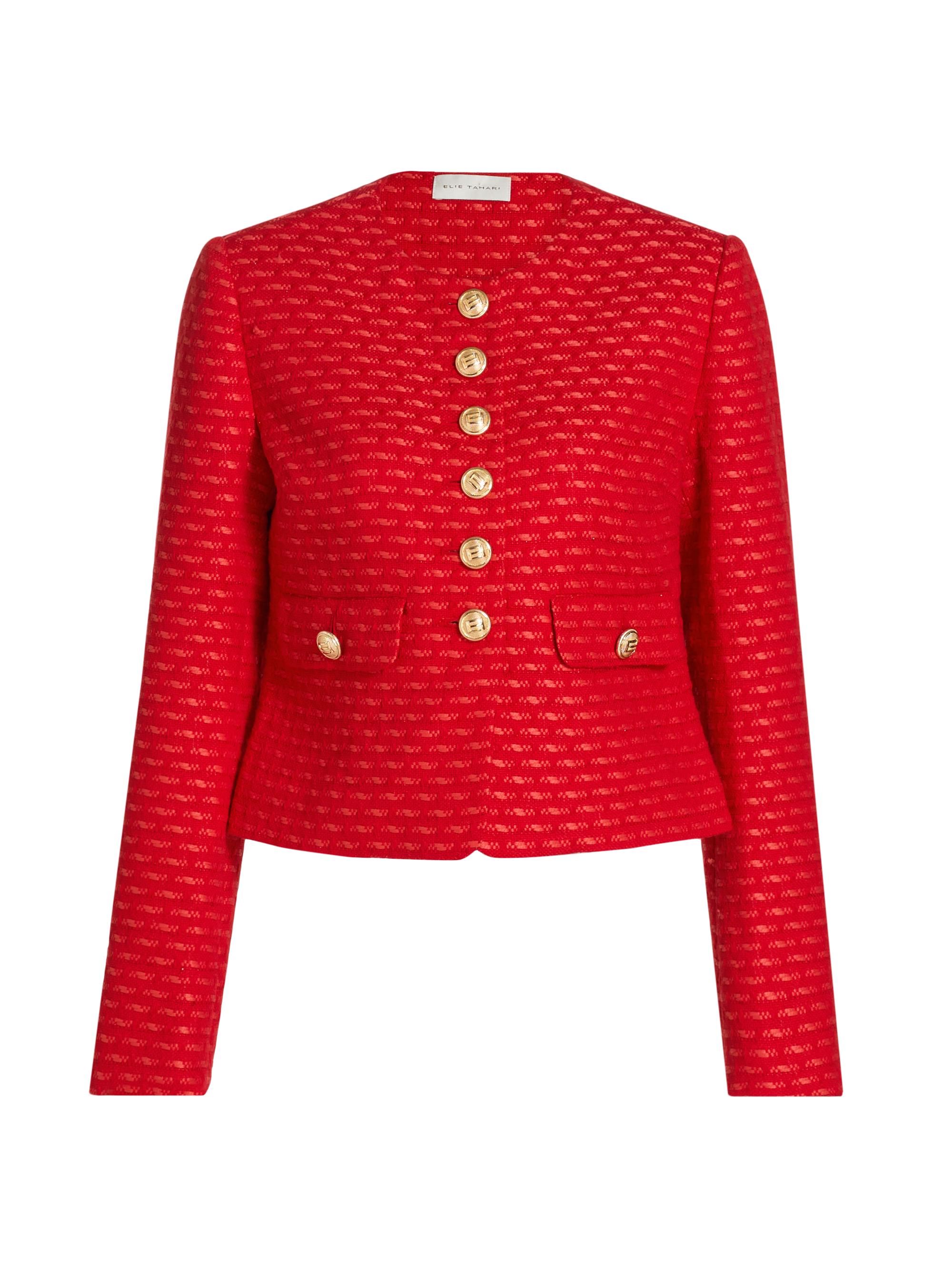 chinese dress ladies Women's Red Long Coat Formal Dress, Elegant Double Breasted Coat for O