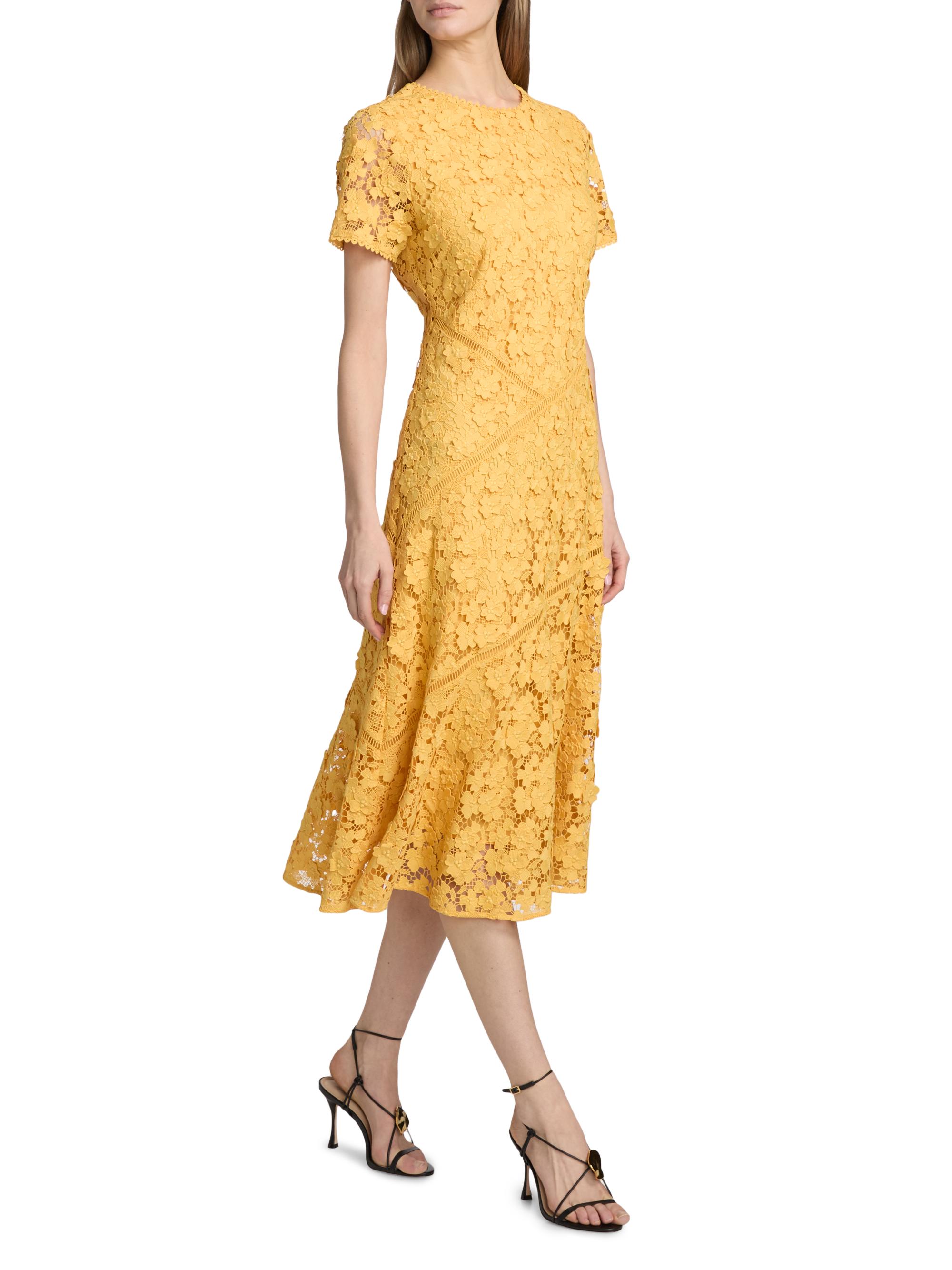 tahari lace fit and flare dress T Tahari Draped Fit & Flare Dress, Size 8 main image 1