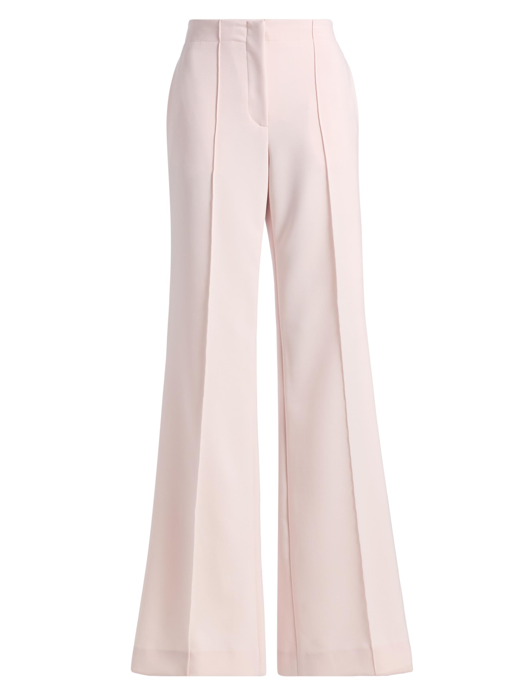 Prabal Gurung Women's Stretch-Crepe Straight-Leg Trousers - Petal Pink
