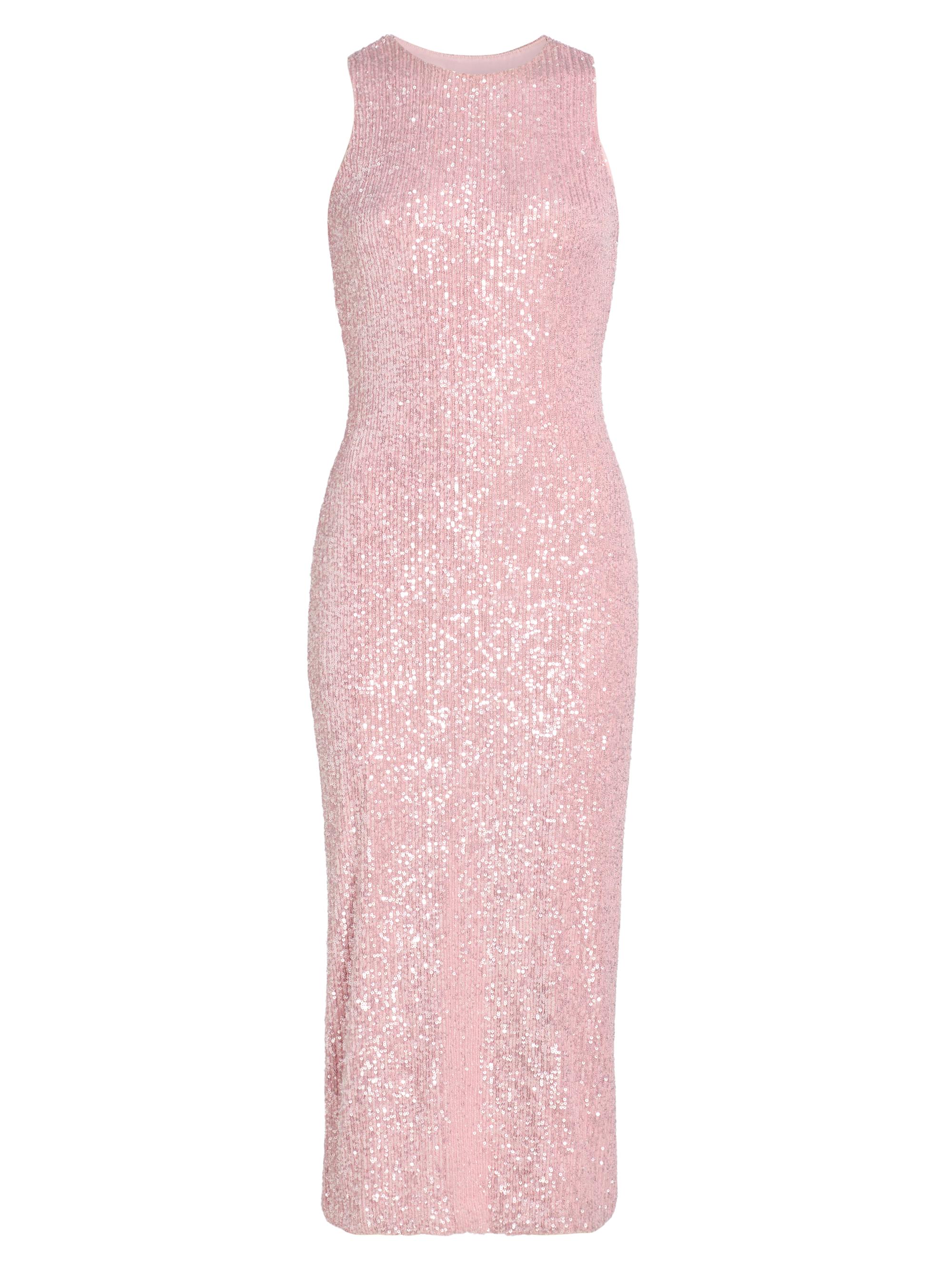 Prabal Gurung Women's Sequined Sleeveless Cocktail Dress - Pink