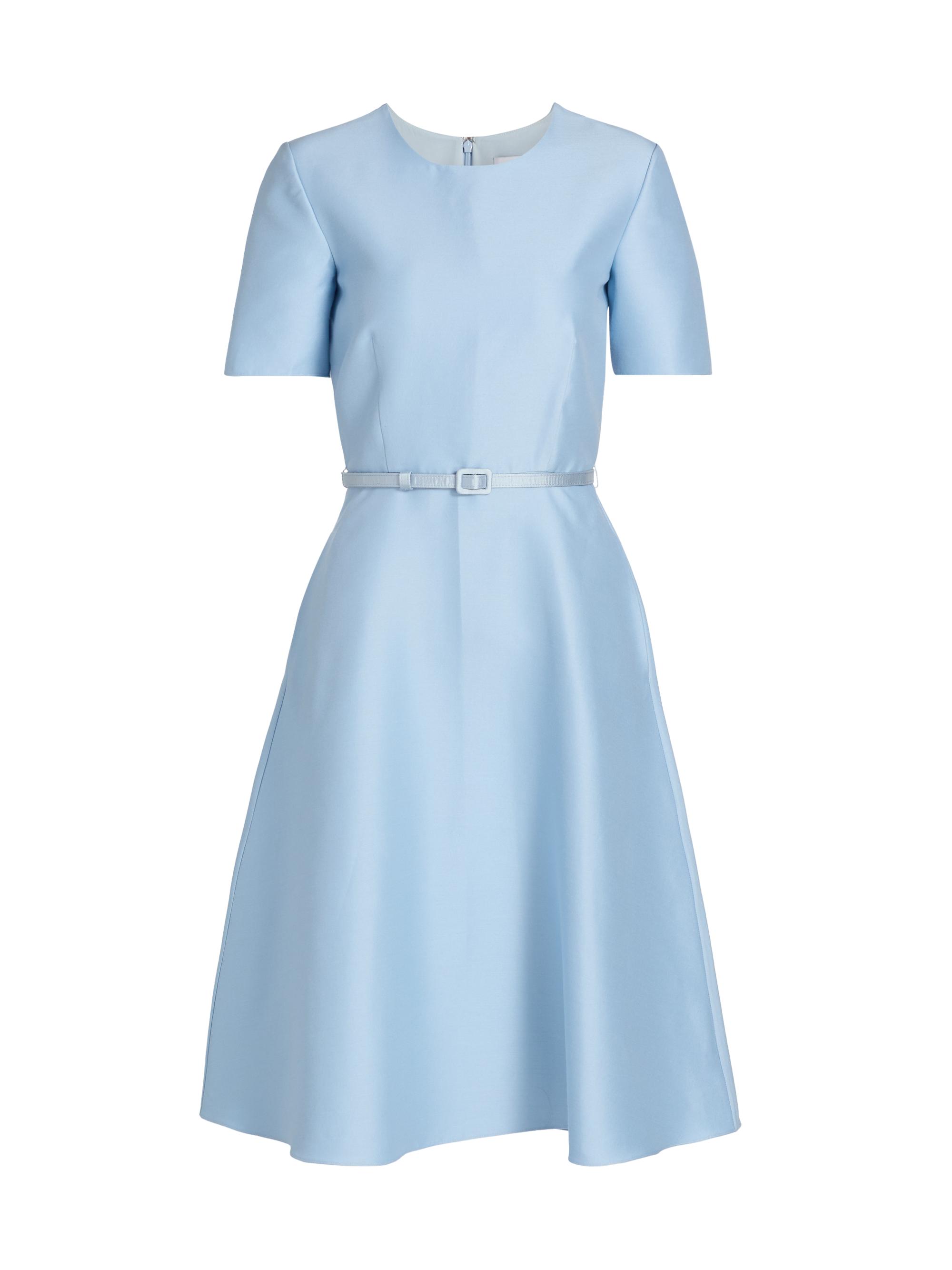 Prabal Gurung Women's Silk-Wool Cocktail Dress - Baby Blue