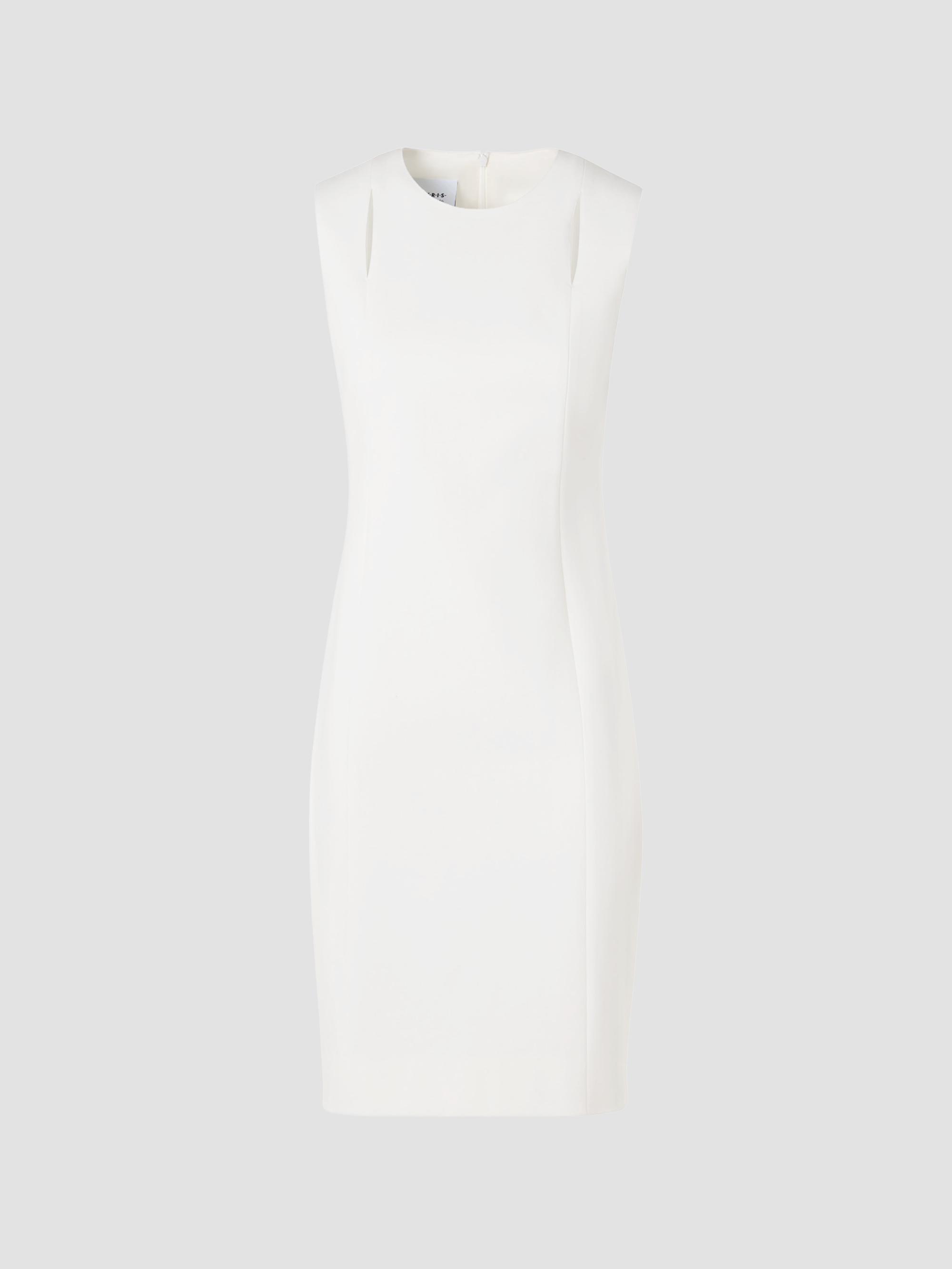 Akris punto Women's Slot Cut-Out Jersey Sheath Mini Dress - Cream | Thumbnail 7