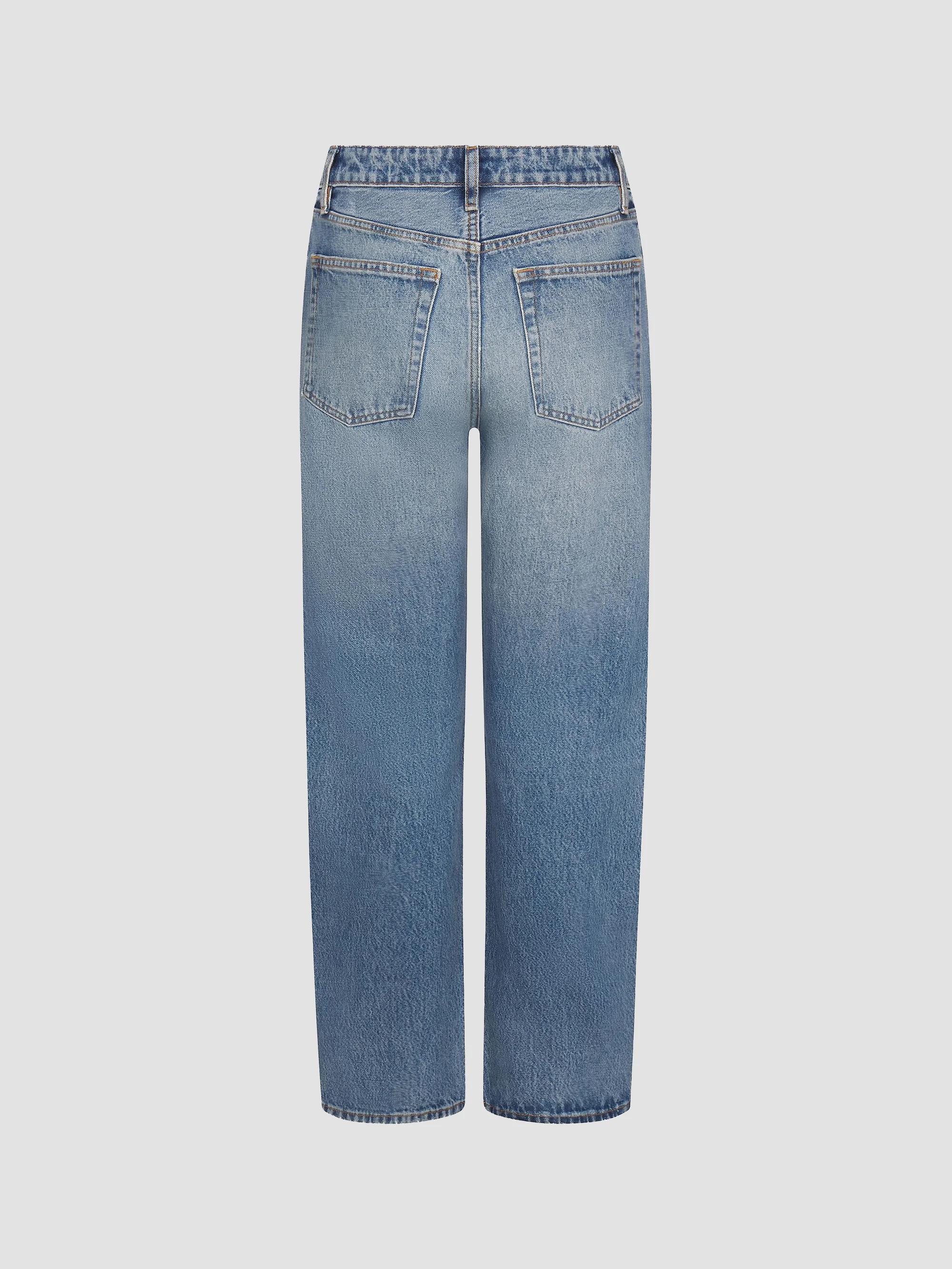 FRAME The Essential Straight-Fit Jeans | Saks Fifth Avenue