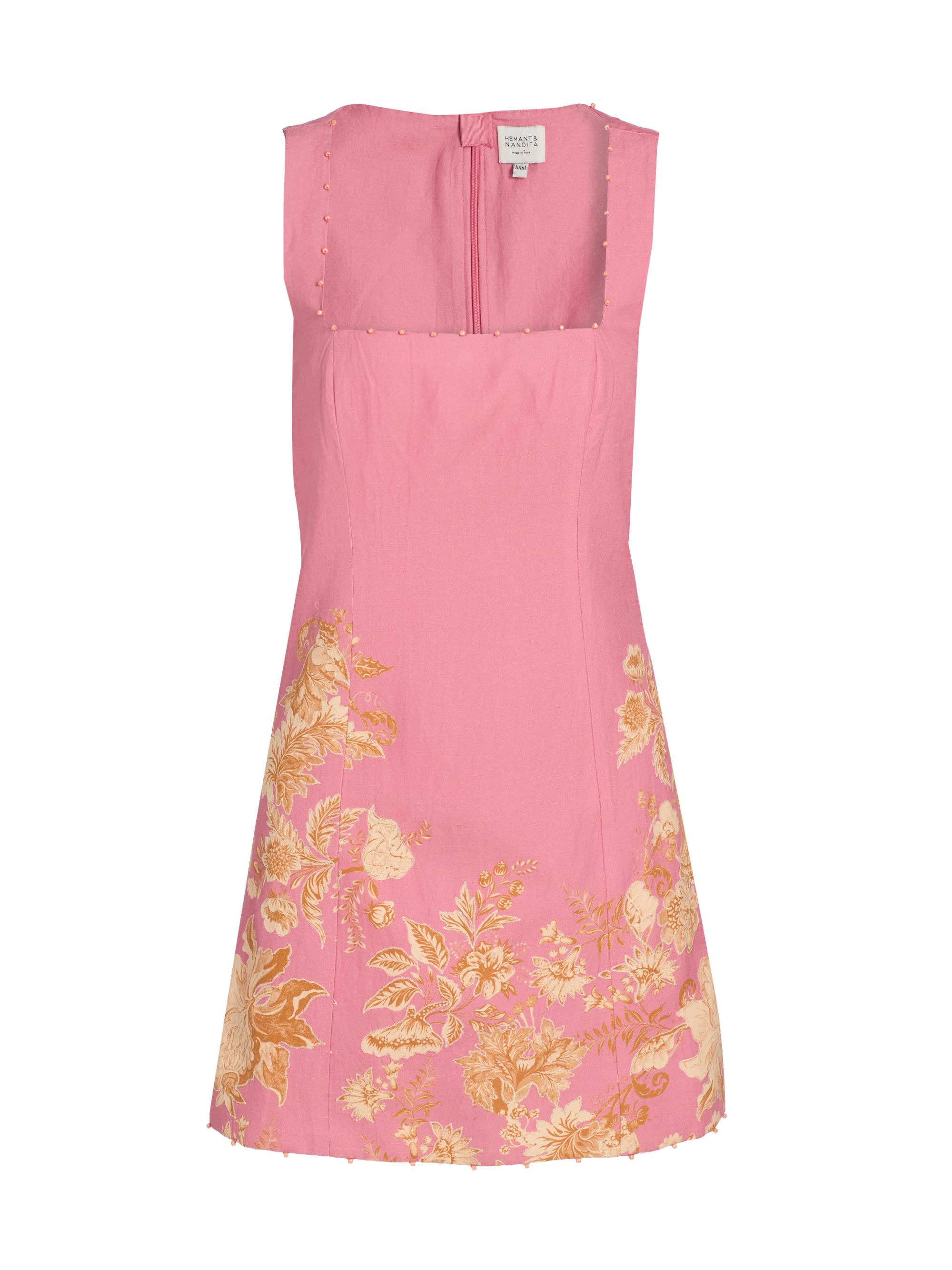 Hemant & Nandita Women's Floral A-Line Minidress