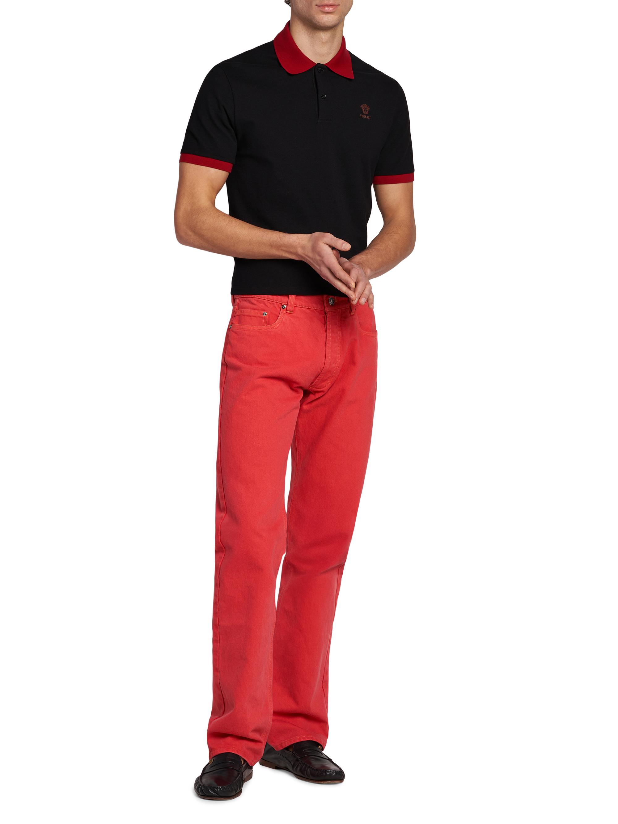 Versace Non-Stretch Straight-Leg Jeans | Saks Fifth Avenue