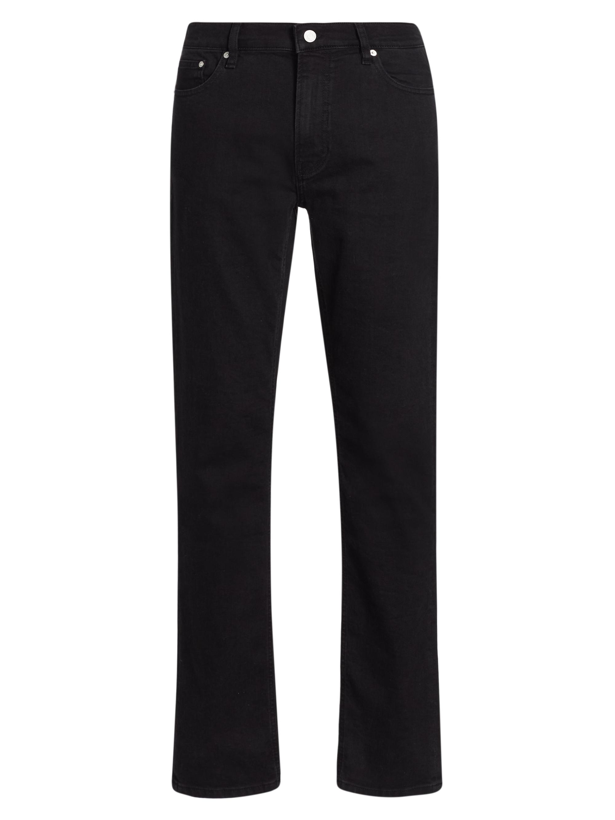 Frame Men's Stretch Modern Straight-Leg Jeans - Noir