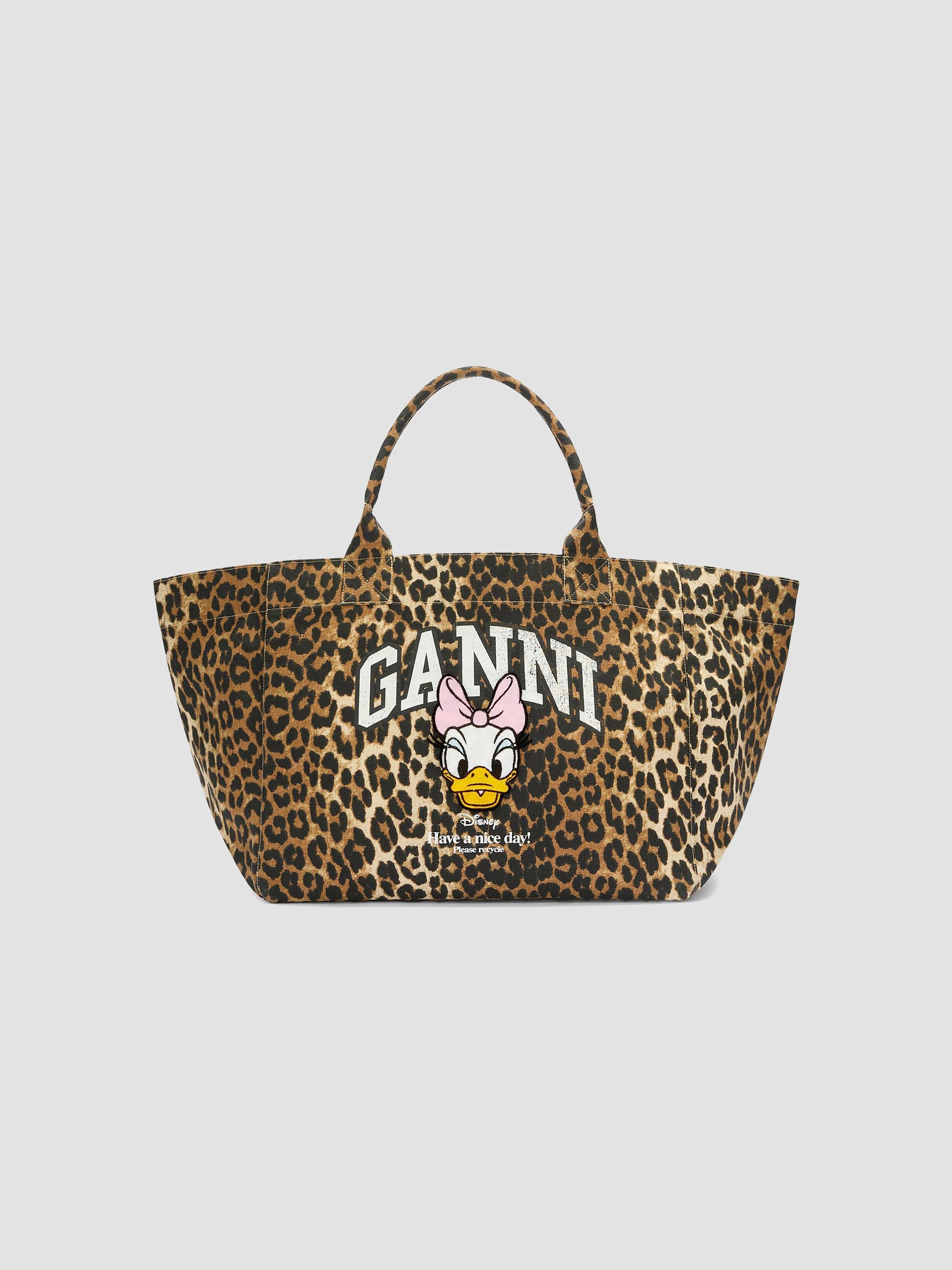Ganni Ganni x Disney Printed Trapeze Shopper Tote Bag | Saks Fifth