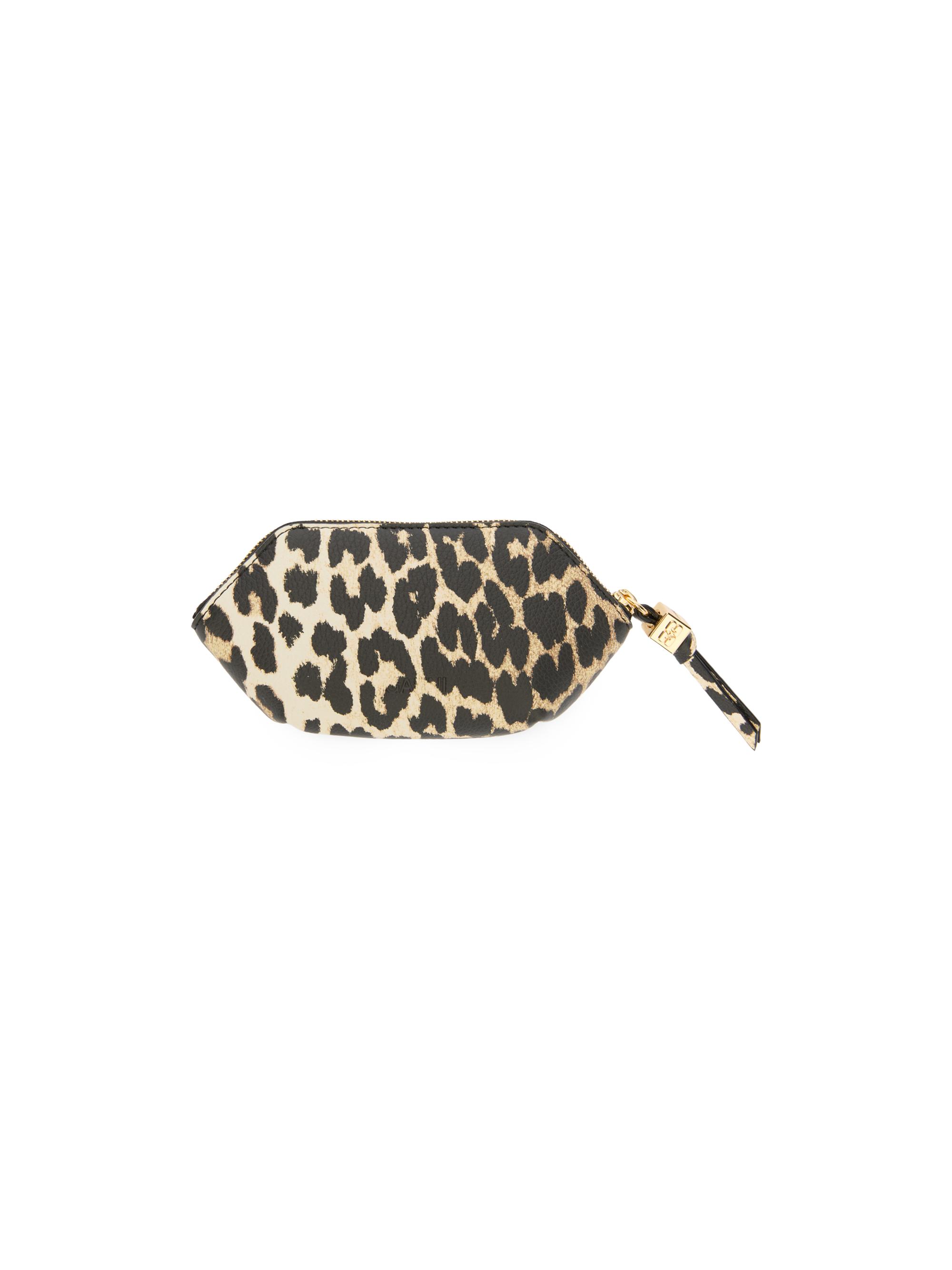 Ganni Ganni x Disney Bou Leopard-Print Coin Purse | Saks Fifth Avenue