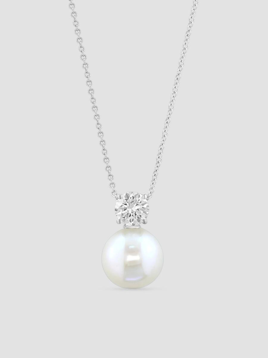 Lab Grown Diamonds 18K White Gold, 0.78 Lab-Grown Diamond