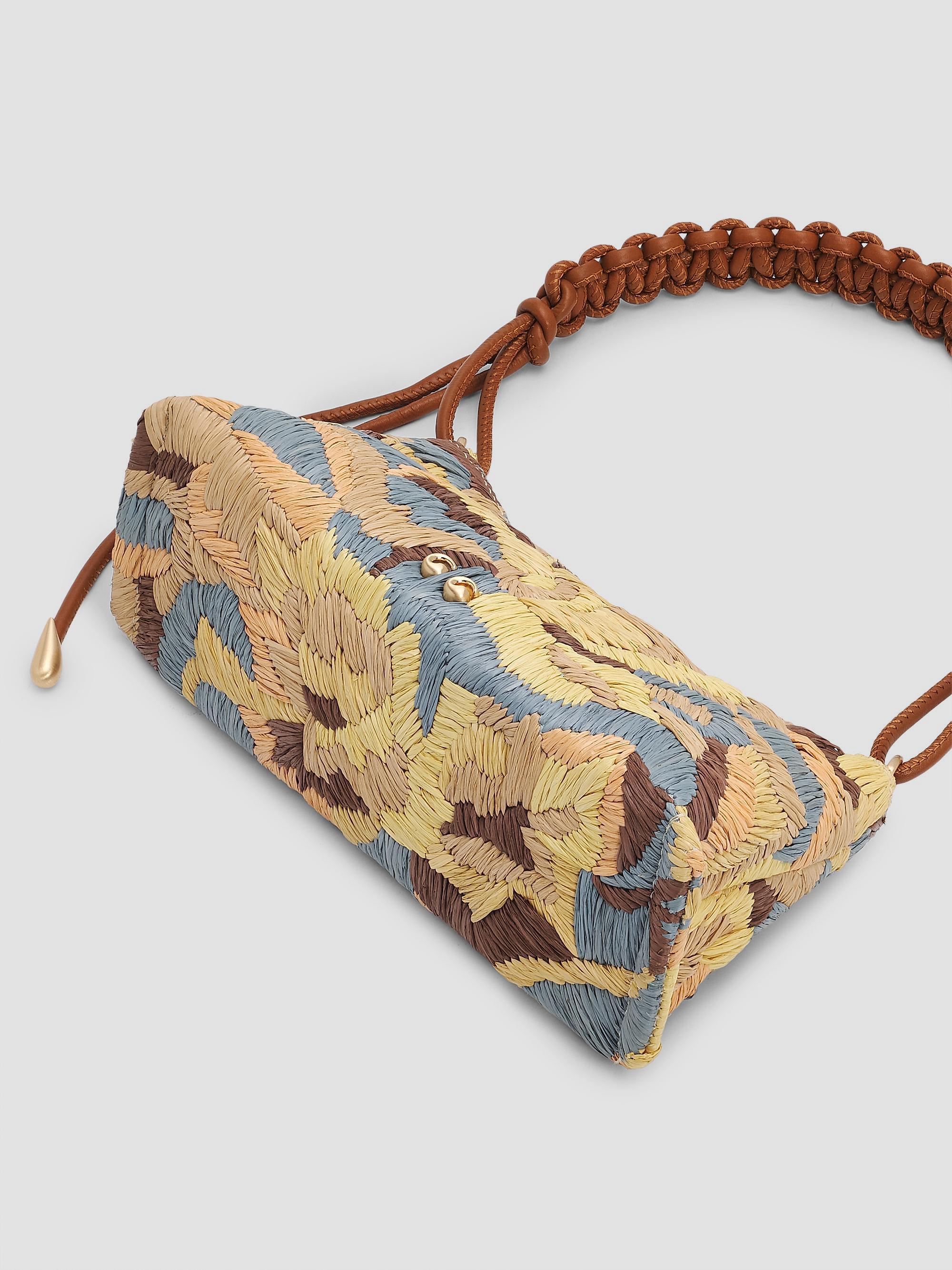 Cult Gaia Osa Patterned Raffia Shoulder Bag | Saks Fifth Avenue