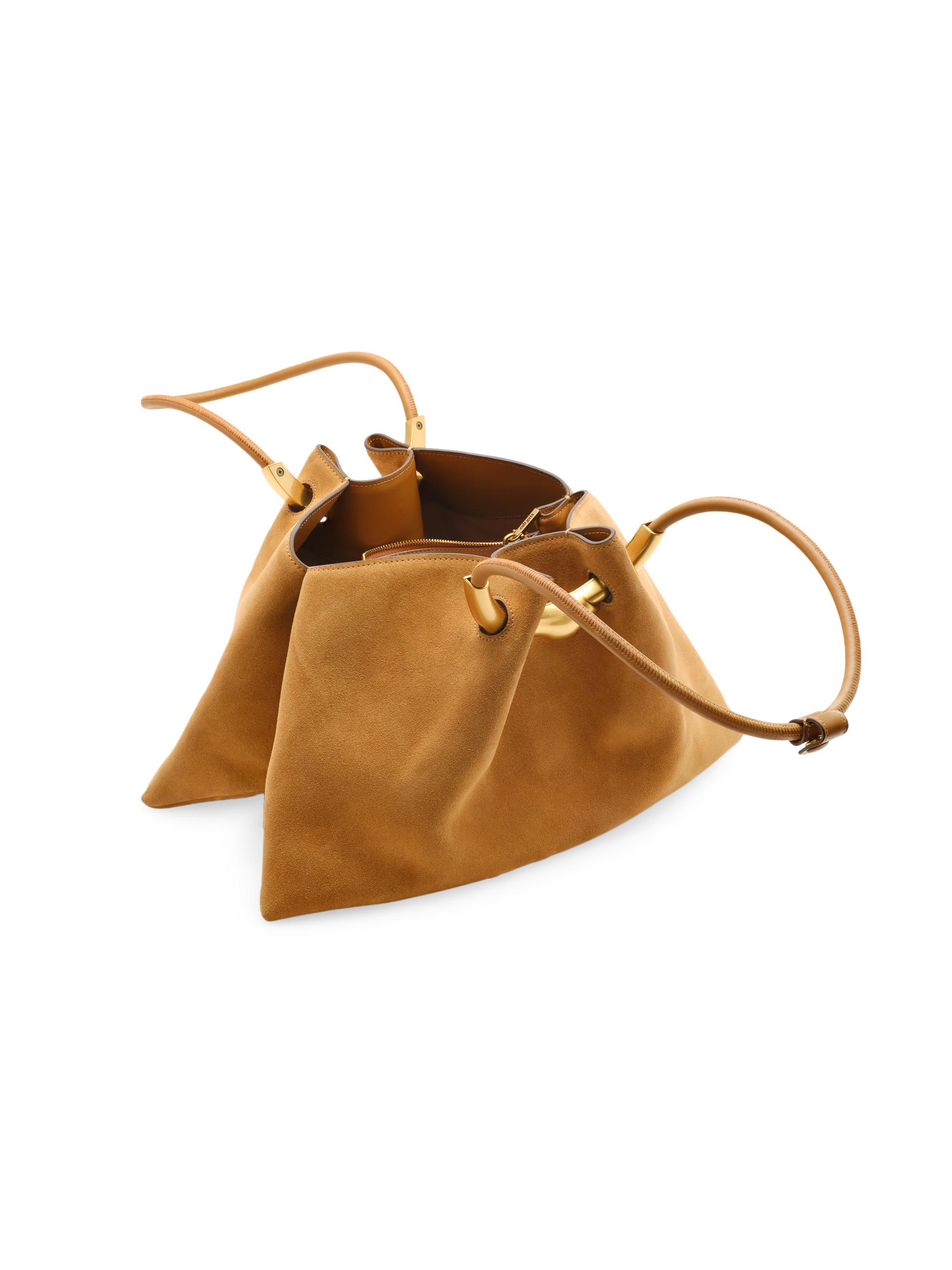 Cult Gaia Asa Suede Satchel | Saks Fifth Avenue