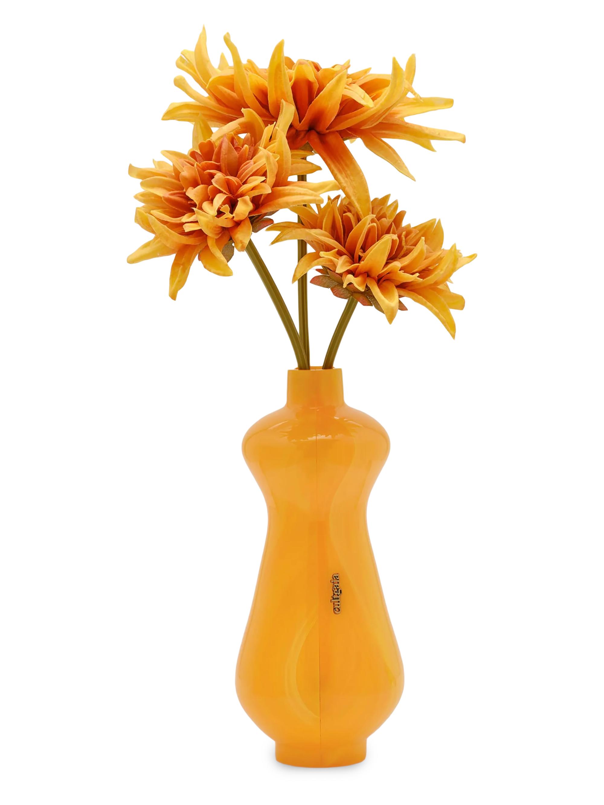 Cult Gaia Women's Dee Dee Dahlia Vase Clutch - Marigold Multi