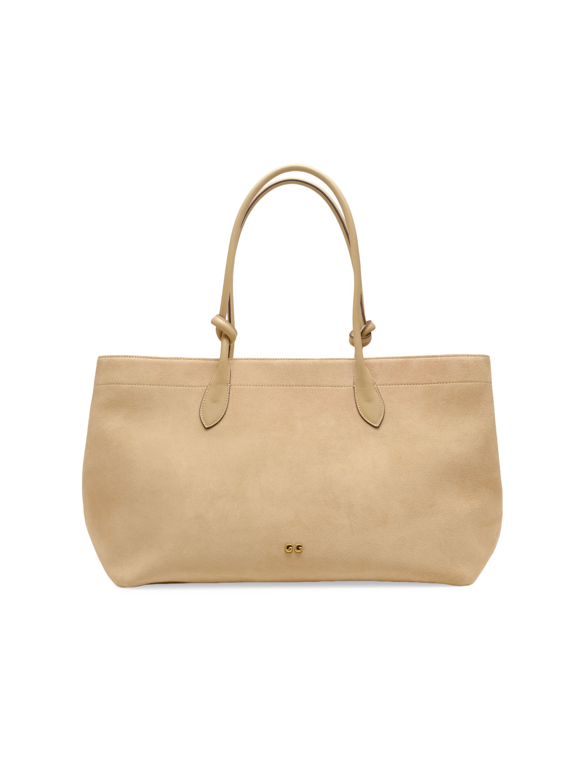 Cult Gaia Women's Ariella Suede Tote Bag - Sand