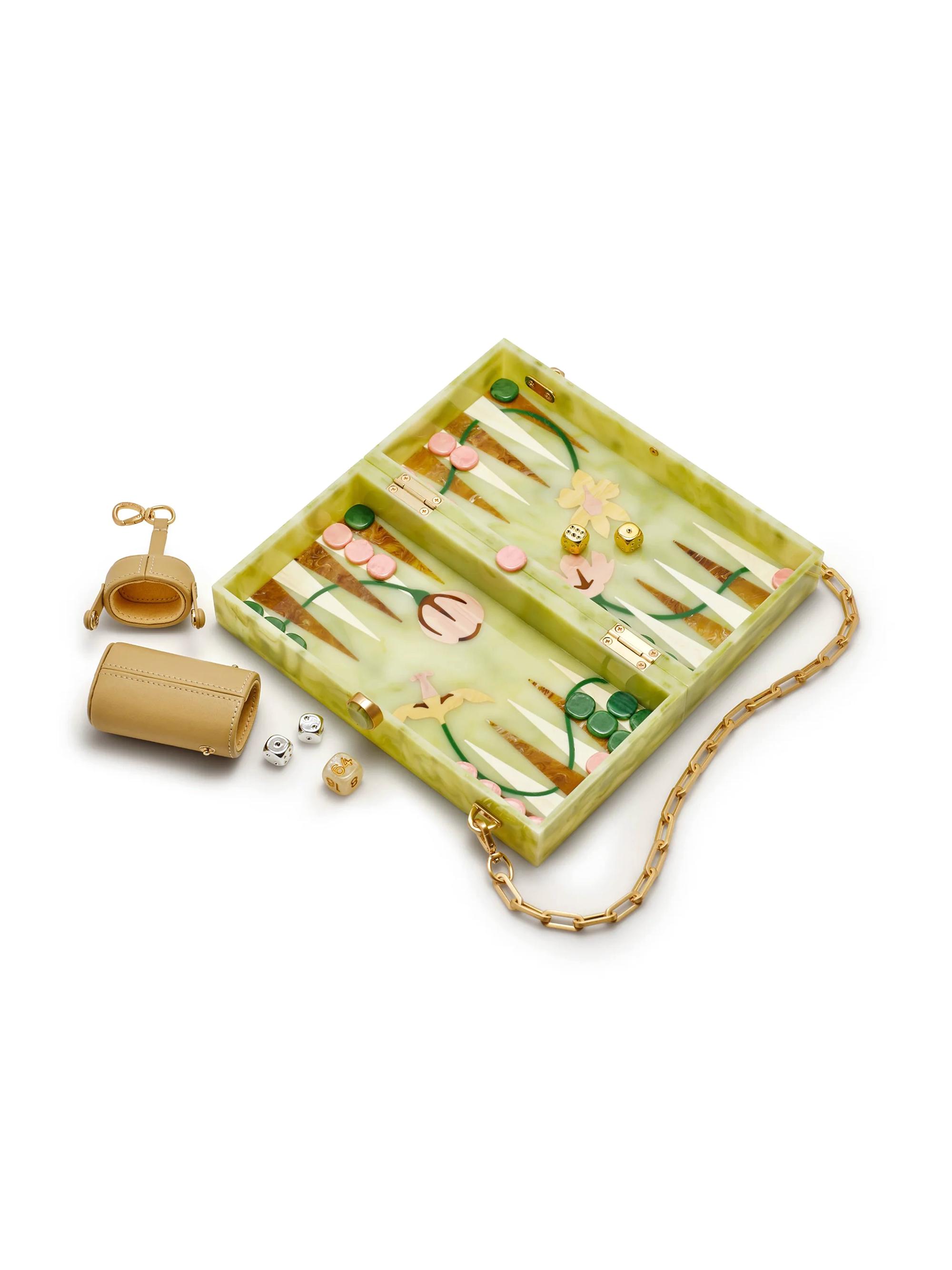 Cult Gaia The Backgammon Marbled Clutch | Saks Fifth Avenue