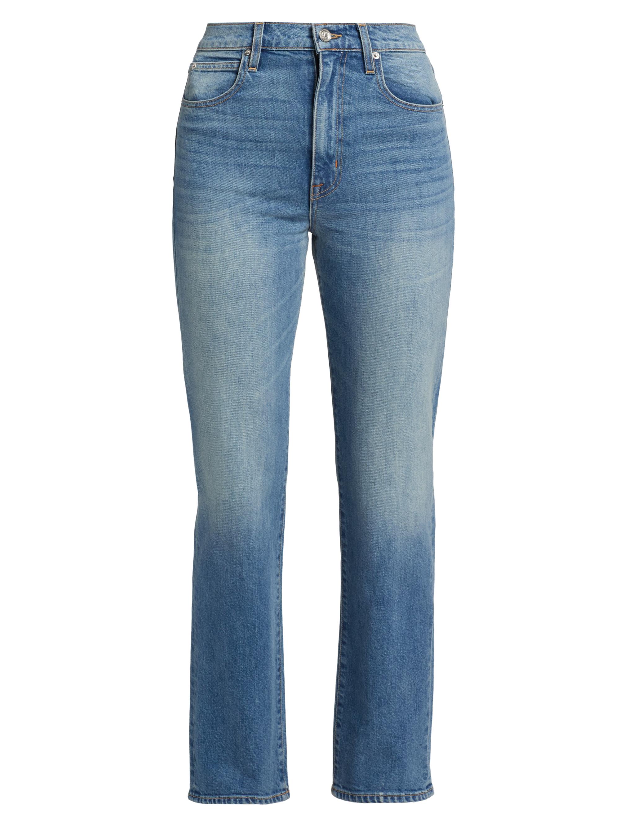 SLVRLAKE Women's London Straight-Leg Jeans - London