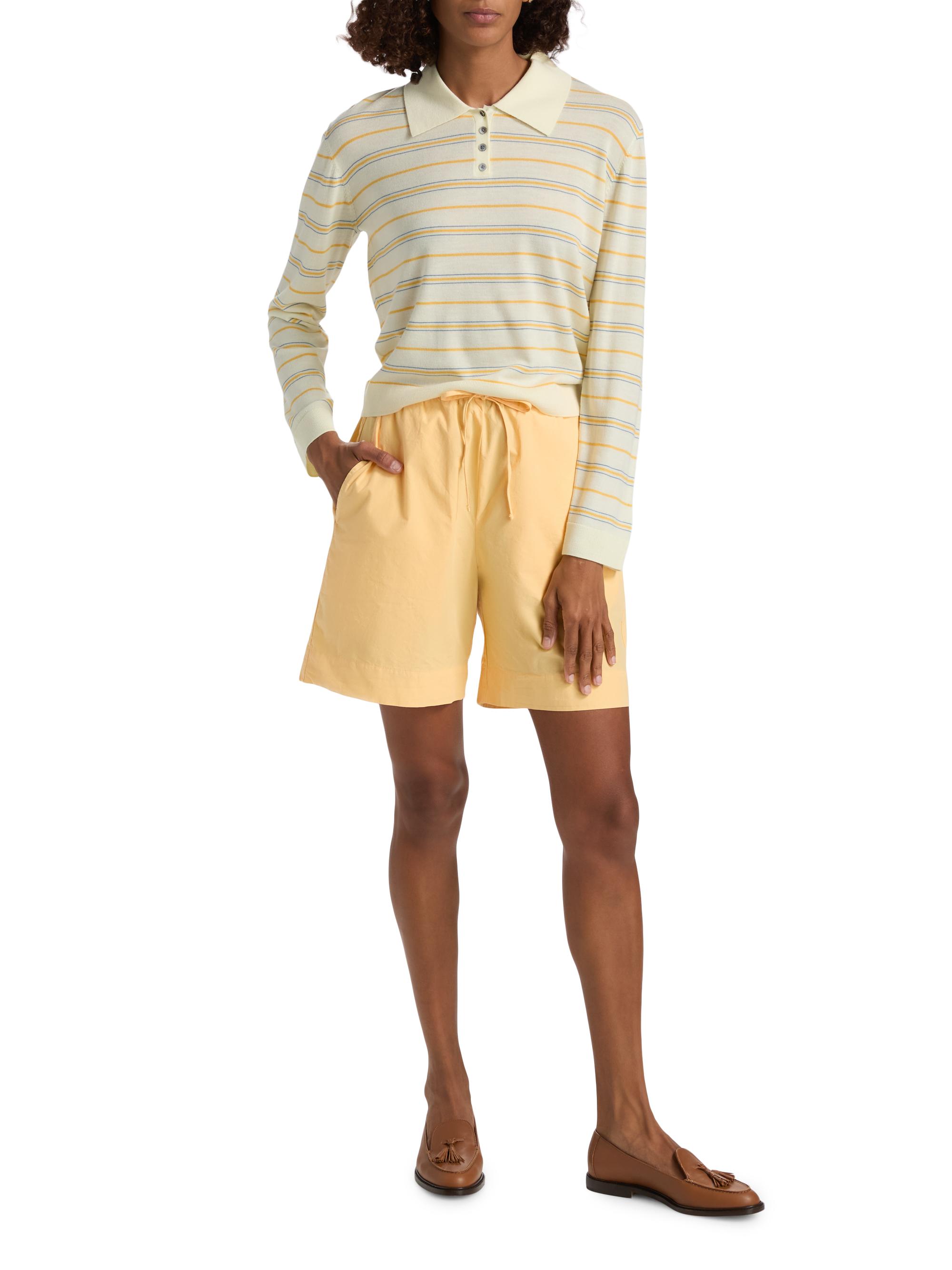 Leset Kyoto Cotton Carpenter Shorts | Saks Fifth Avenue
