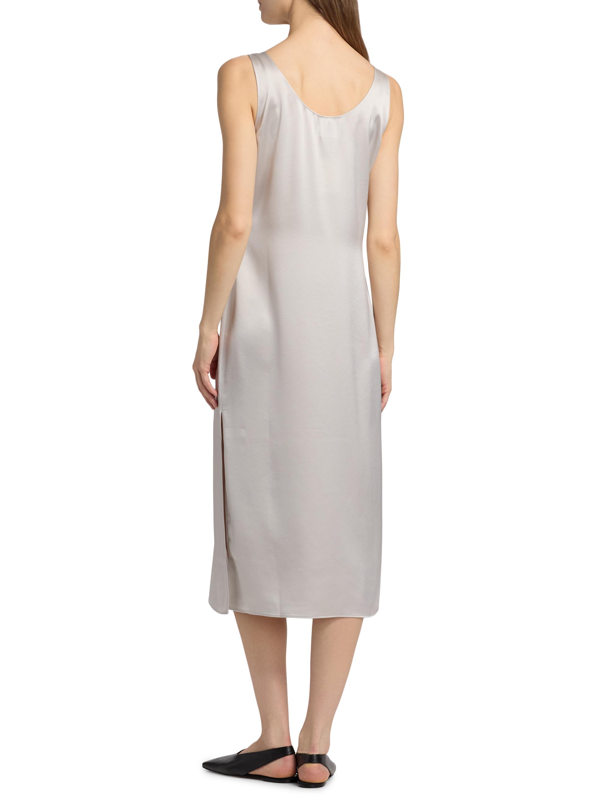 Leset Women's Barb Scoop Midi Dress - Cement | Thumbnail 5